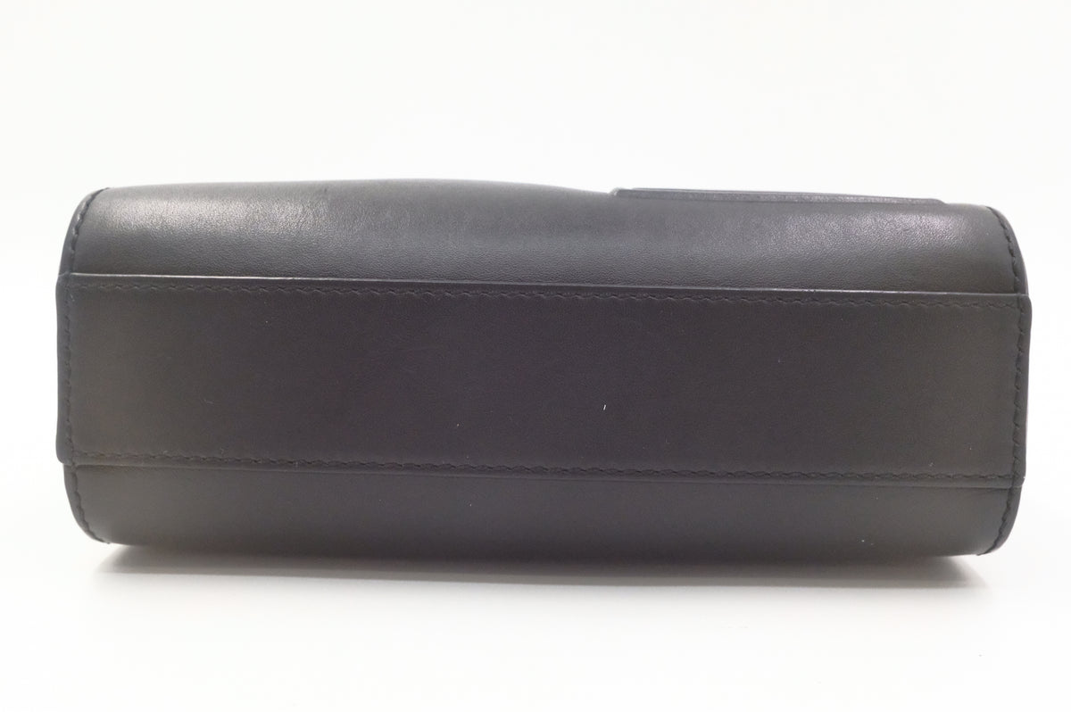 Loewe Camera Crossbody Bag in Black Leather