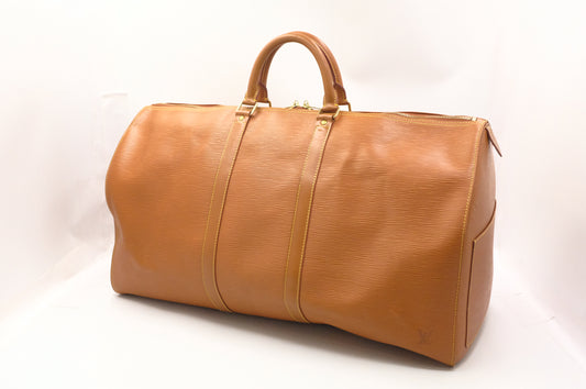 Louis Vuitton Keepall 55 in Cipango Gold Epi Leather
