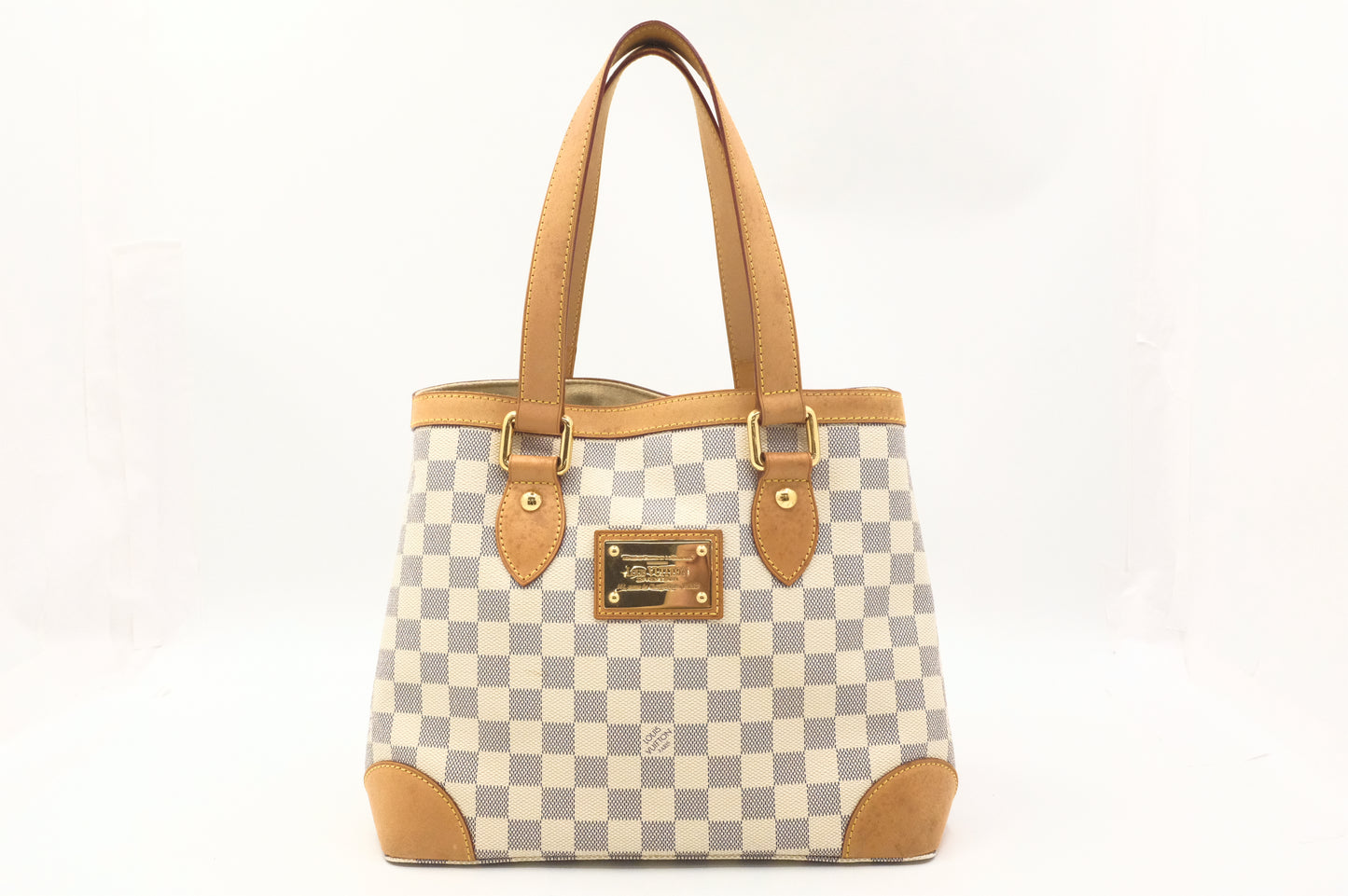 Louis Vuitton Hampstead PM in Damier Azur Canvas