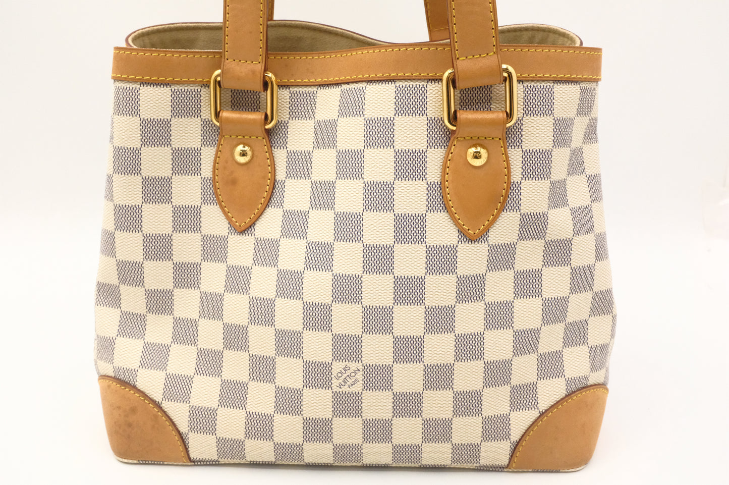 Louis Vuitton Hampstead PM in Damier Azur Canvas