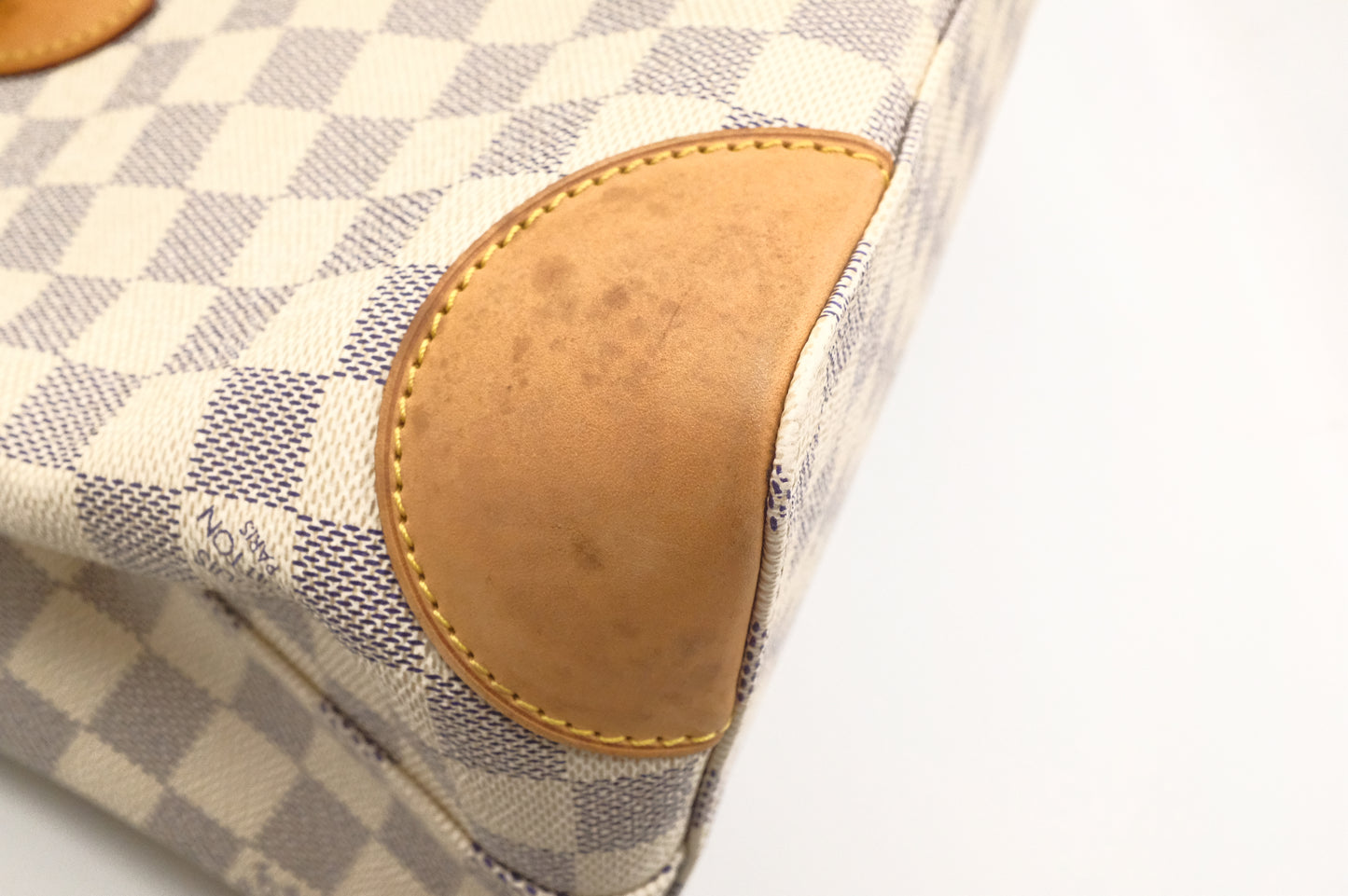 Louis Vuitton Hampstead PM in Damier Azur Canvas