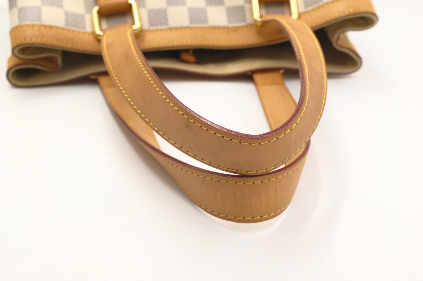 Louis Vuitton Hampstead PM in Damier Azur Canvas