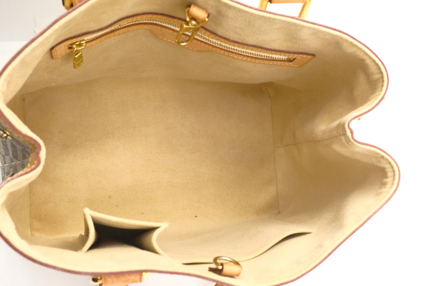 Louis Vuitton Hampstead PM in Damier Azur Canvas