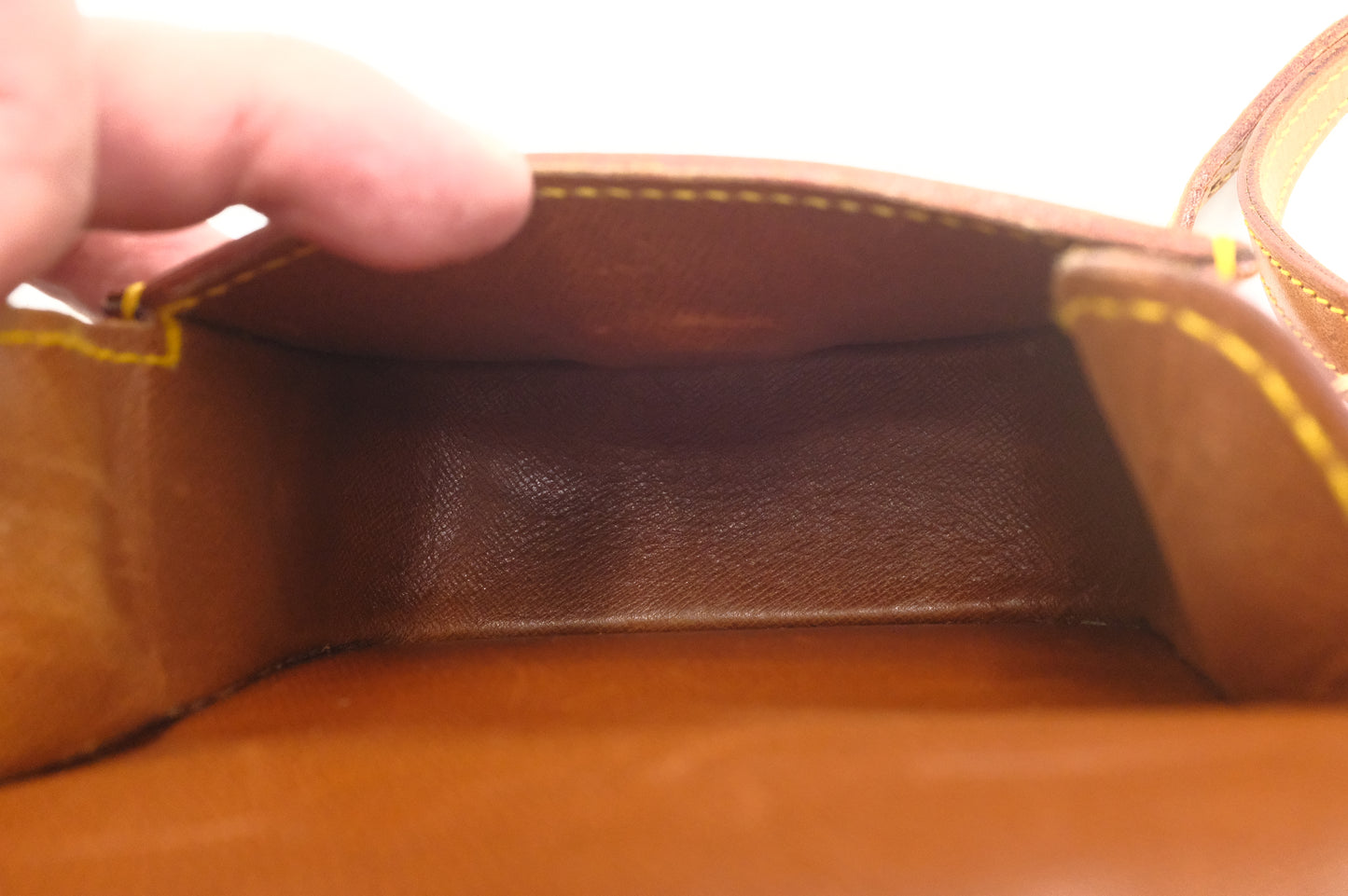 Louis Vuitton Mini Saint Cloud in Nomade Leather