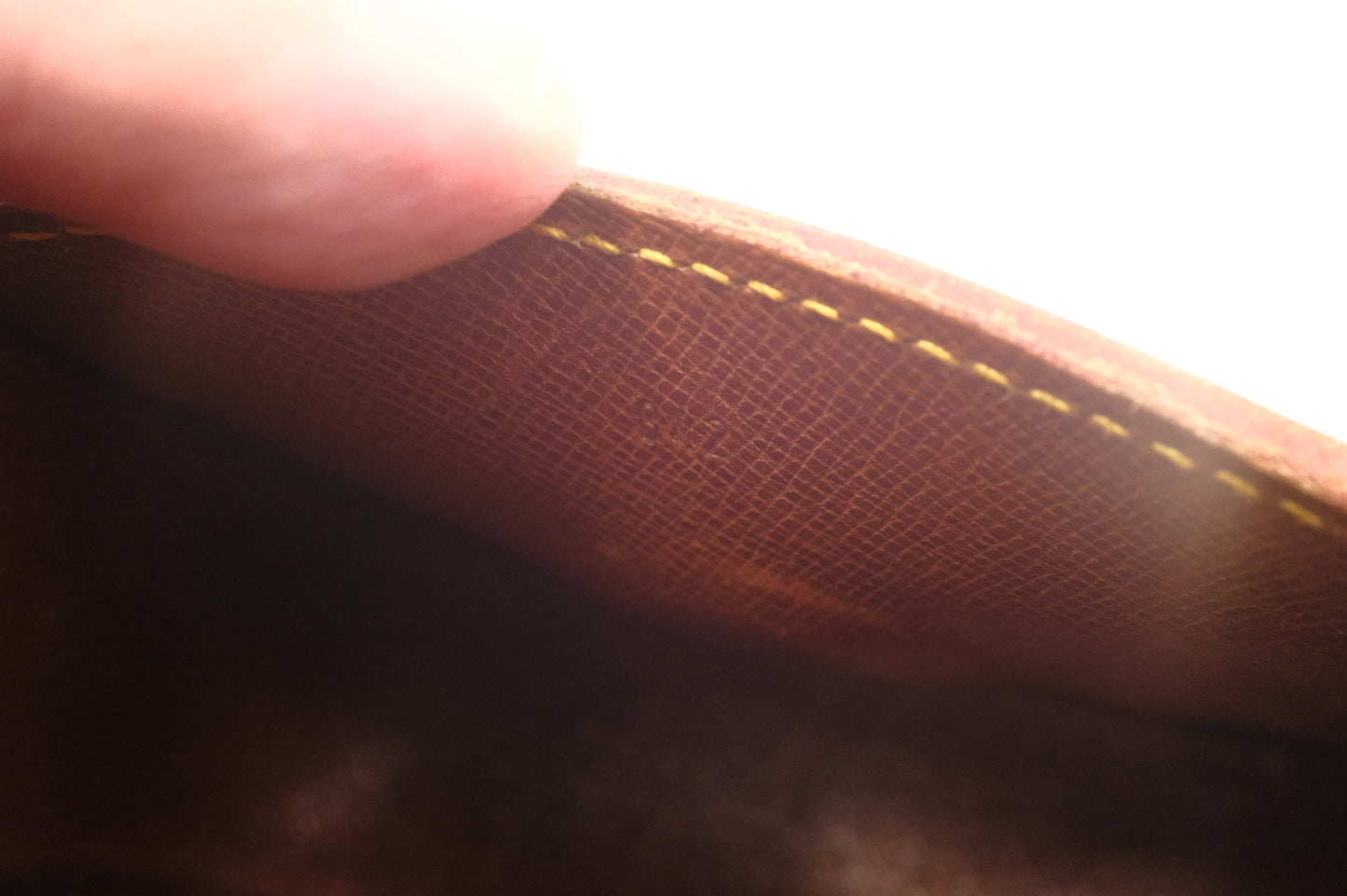 Louis Vuitton Mini Saint Cloud in Nomade Leather