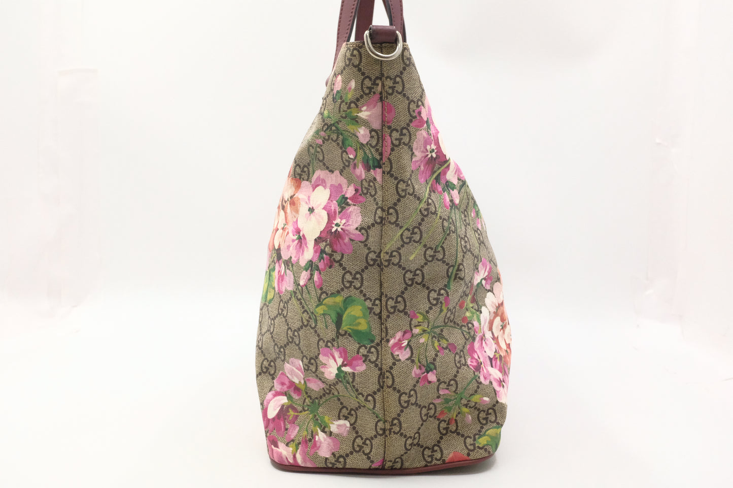 Gucci 2way Tote in GG Supreme Blooms Canvas