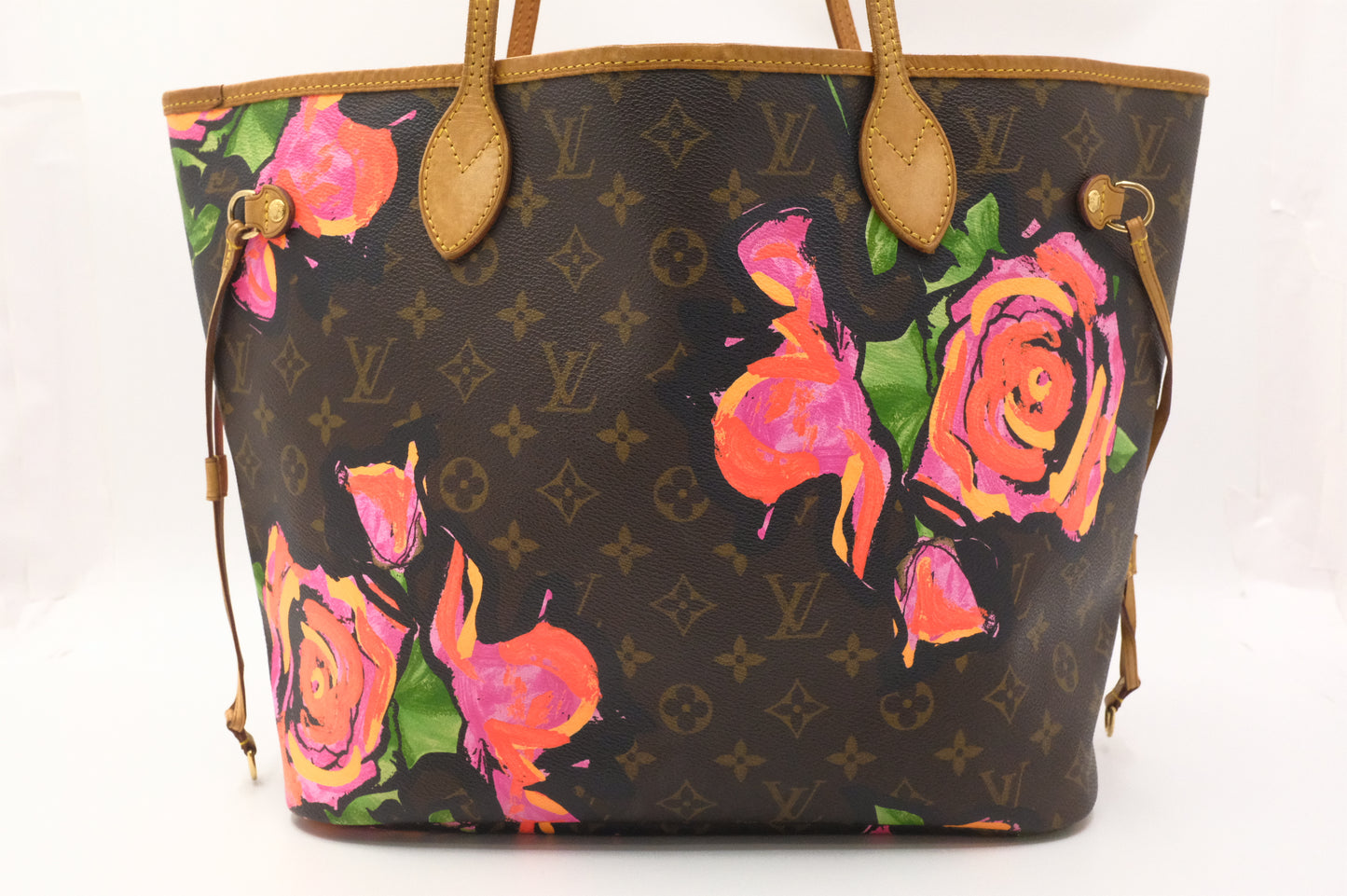 Louis Vuitton x Stephen Sprouse Neverfull MM in Roses Monogram Canvas