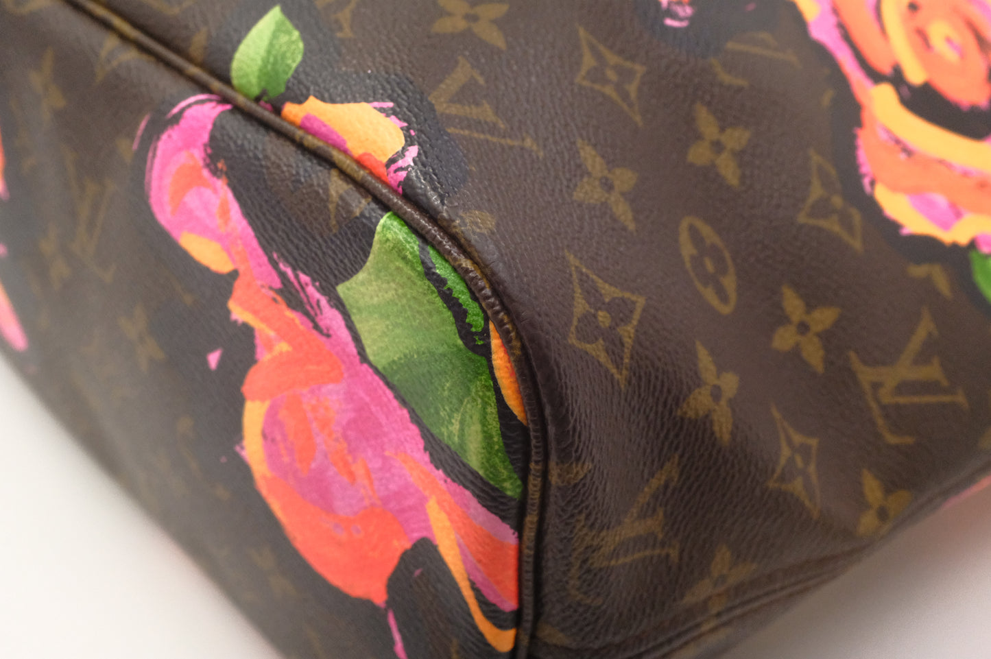 Louis Vuitton x Stephen Sprouse Neverfull MM in Roses Monogram Canvas