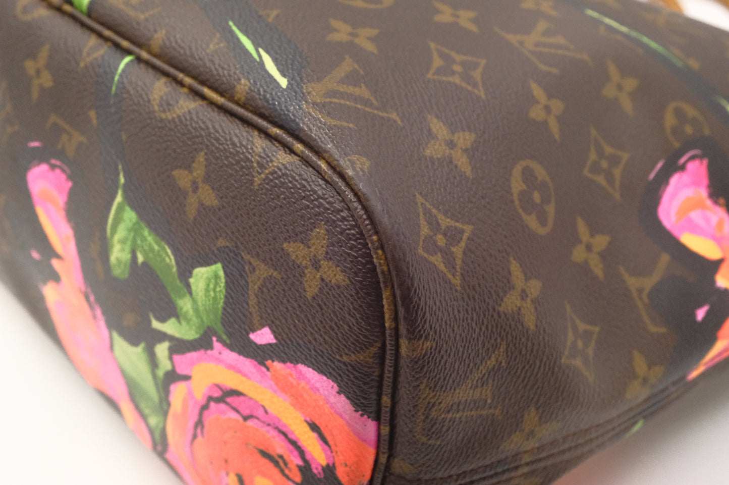 Louis Vuitton x Stephen Sprouse Neverfull MM in Roses Monogram Canvas