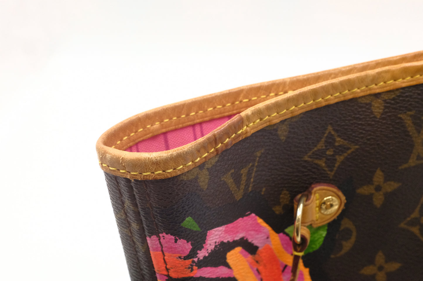 Louis Vuitton x Stephen Sprouse Neverfull MM in Roses Monogram Canvas