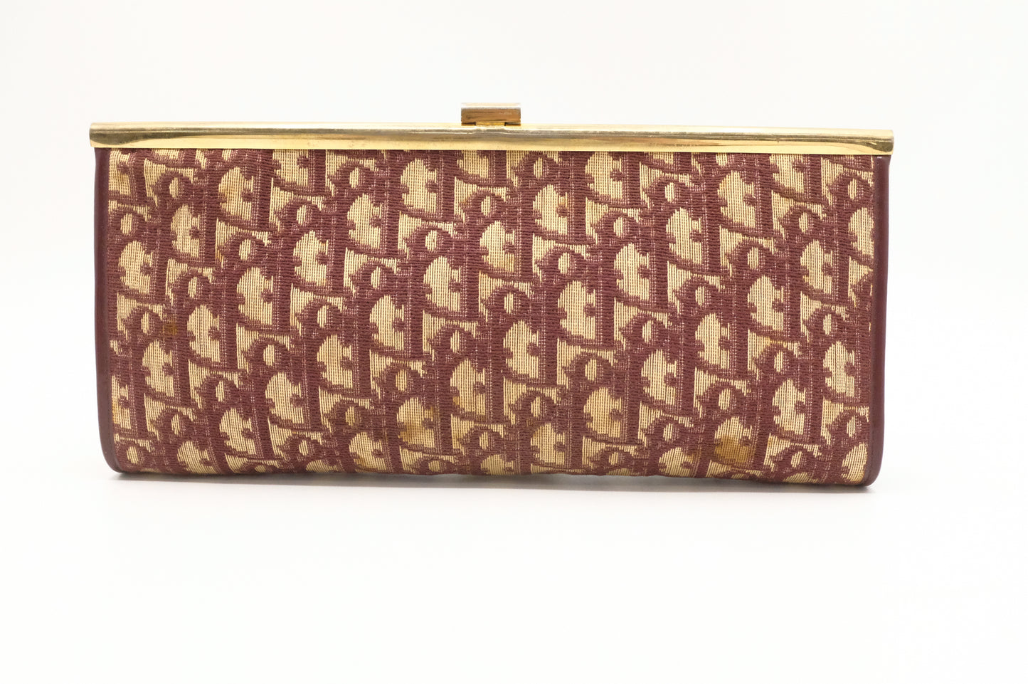 Dior Clutch in Red Oblique Canvas