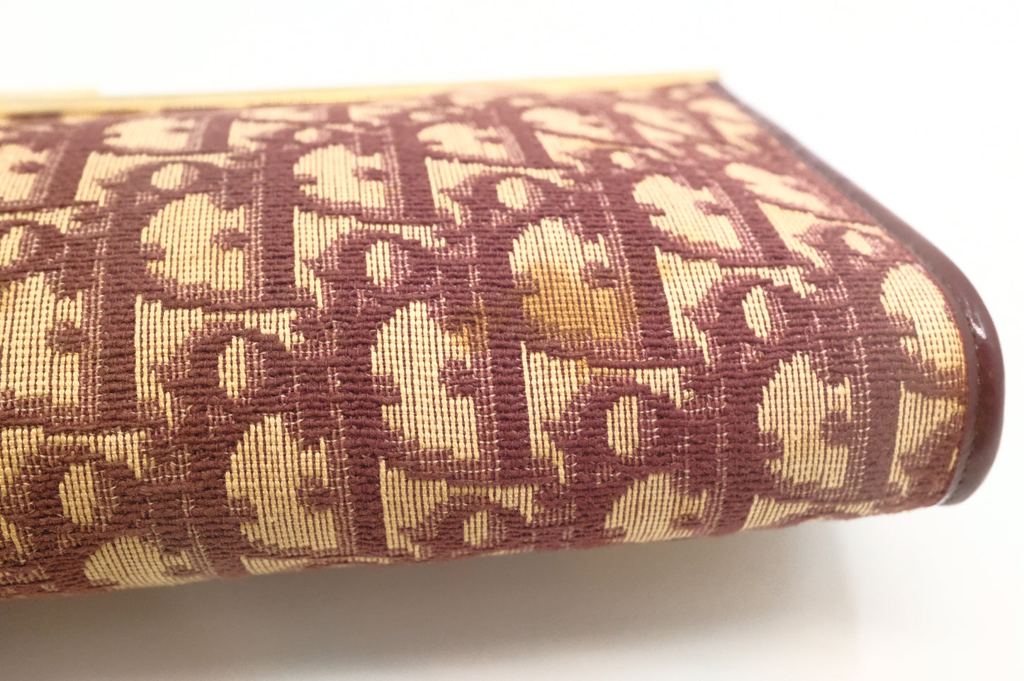 Dior Clutch in Red Oblique Canvas