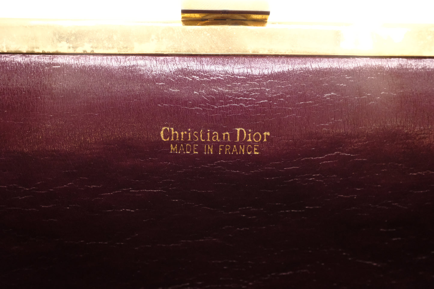 Dior Clutch in Red Oblique Canvas