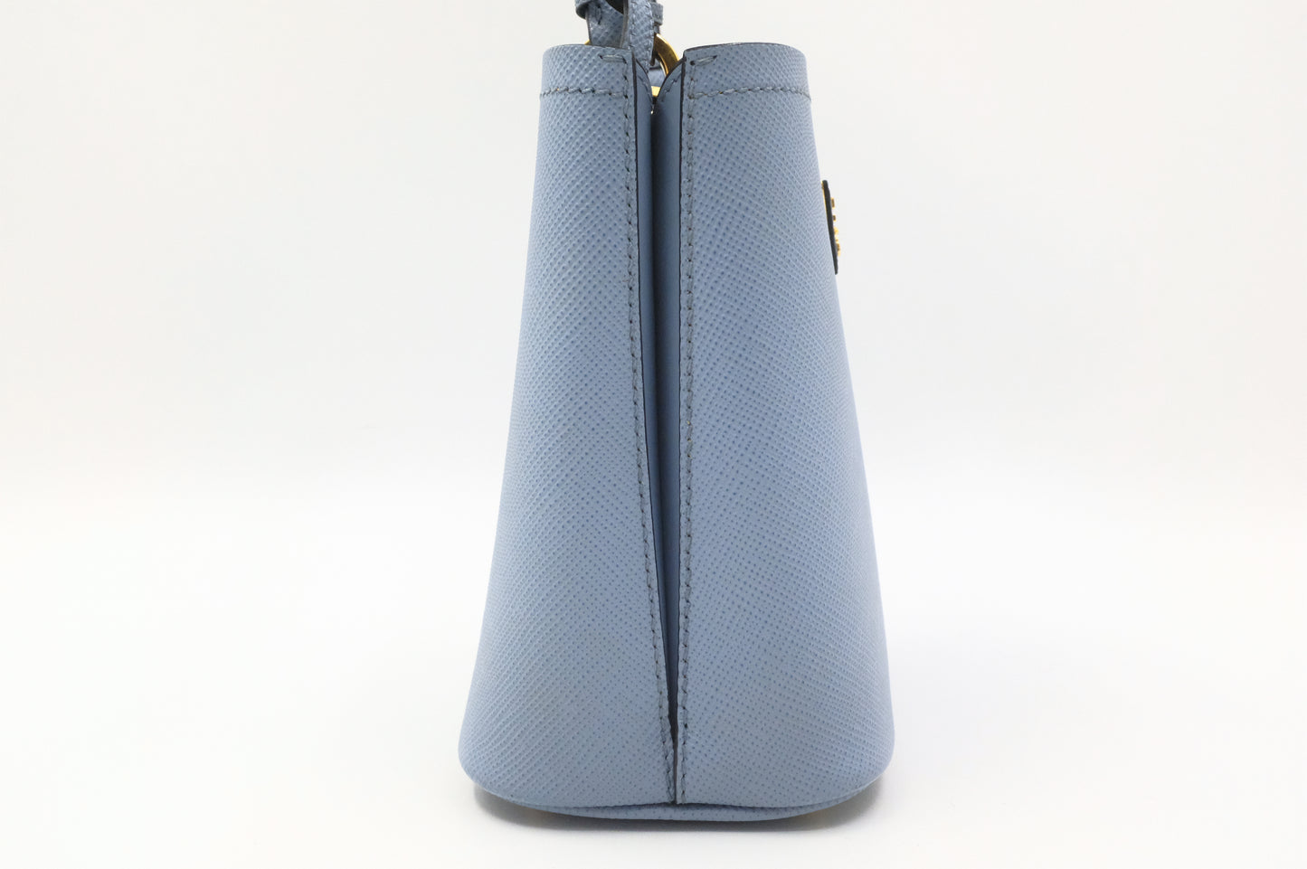 Prada Mini Panier in Astral Blue Saffiano Leather