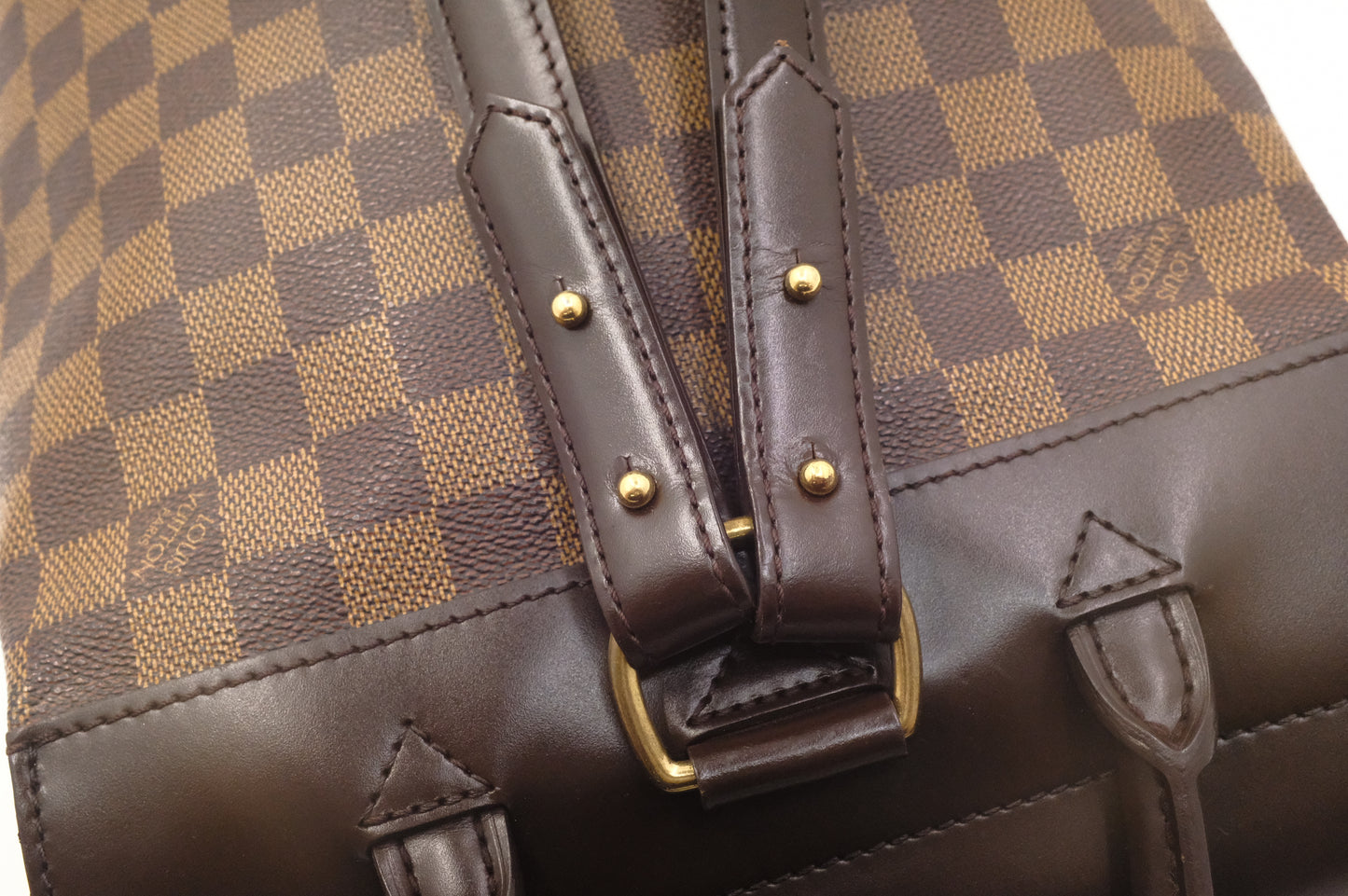 Louis Vuitton Soho Backpack in Damier Ebene Canvas