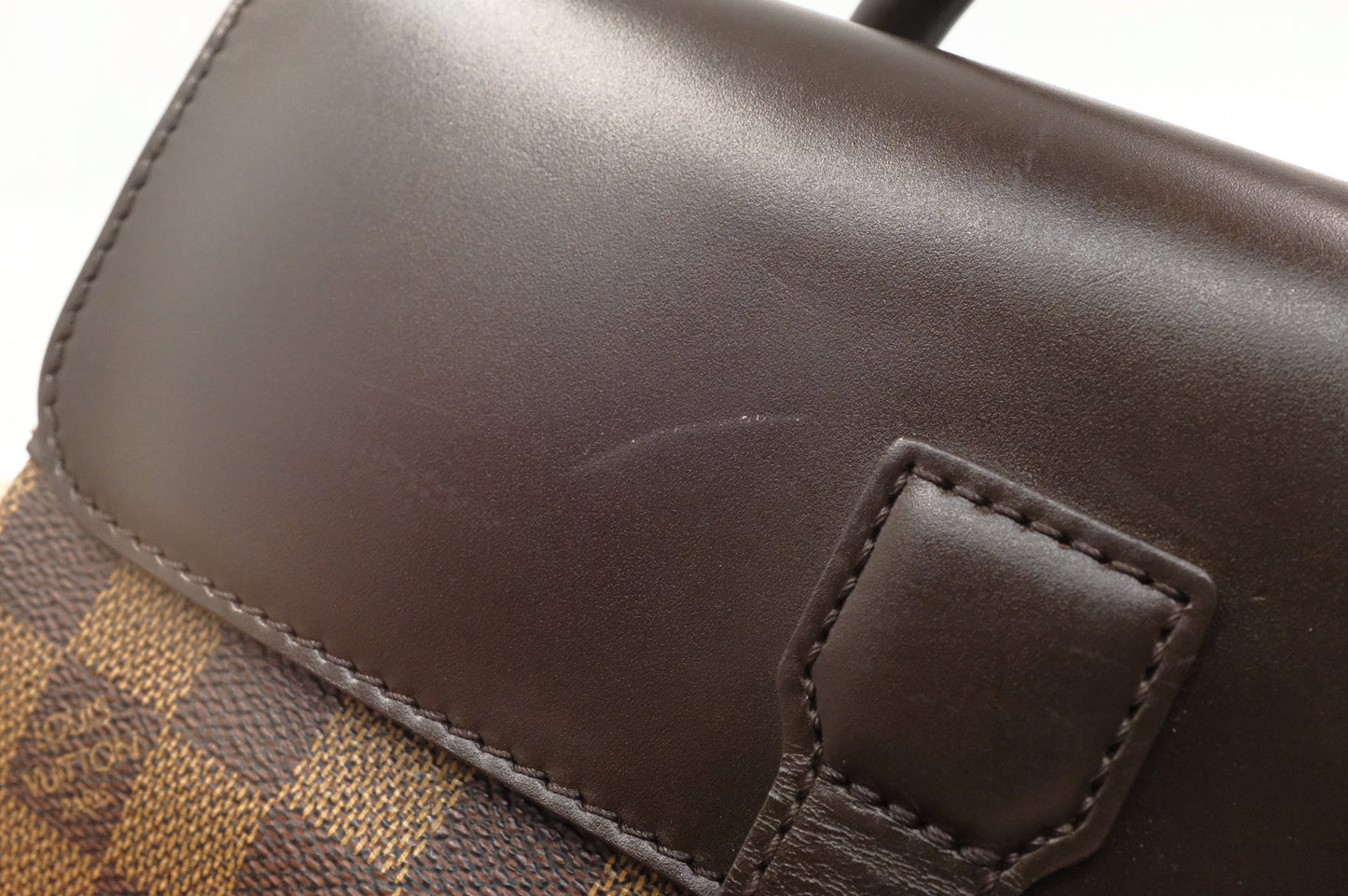Louis Vuitton Soho Backpack in Damier Ebene Canvas