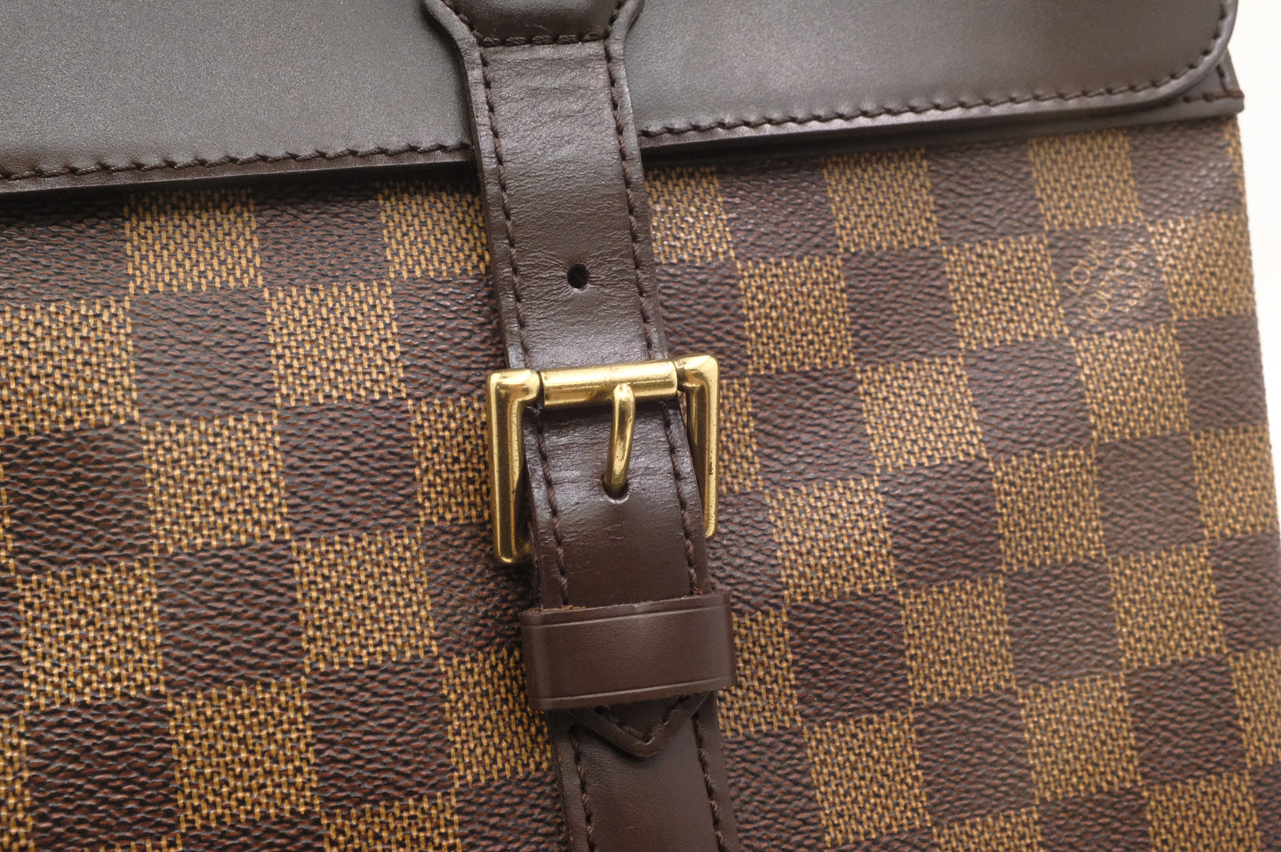 Louis Vuitton Soho Backpack in Damier Ebene Canvas