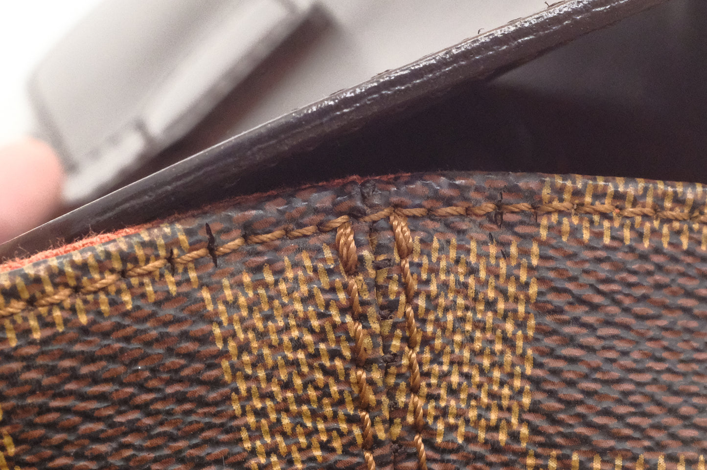 Louis Vuitton Soho Backpack in Damier Ebene Canvas