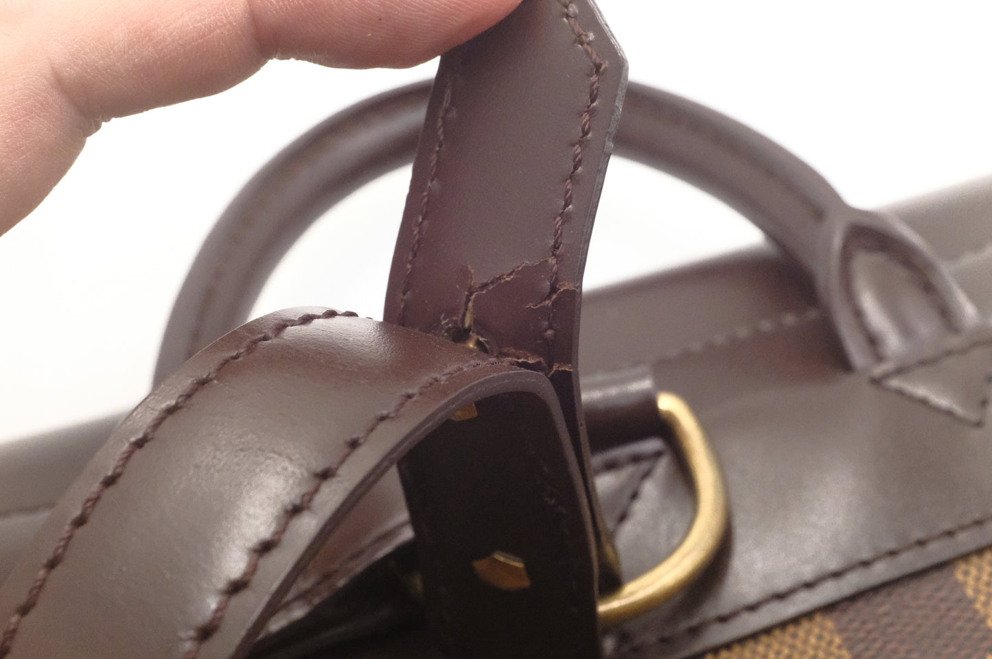 Louis Vuitton Soho Backpack in Damier Ebene Canvas