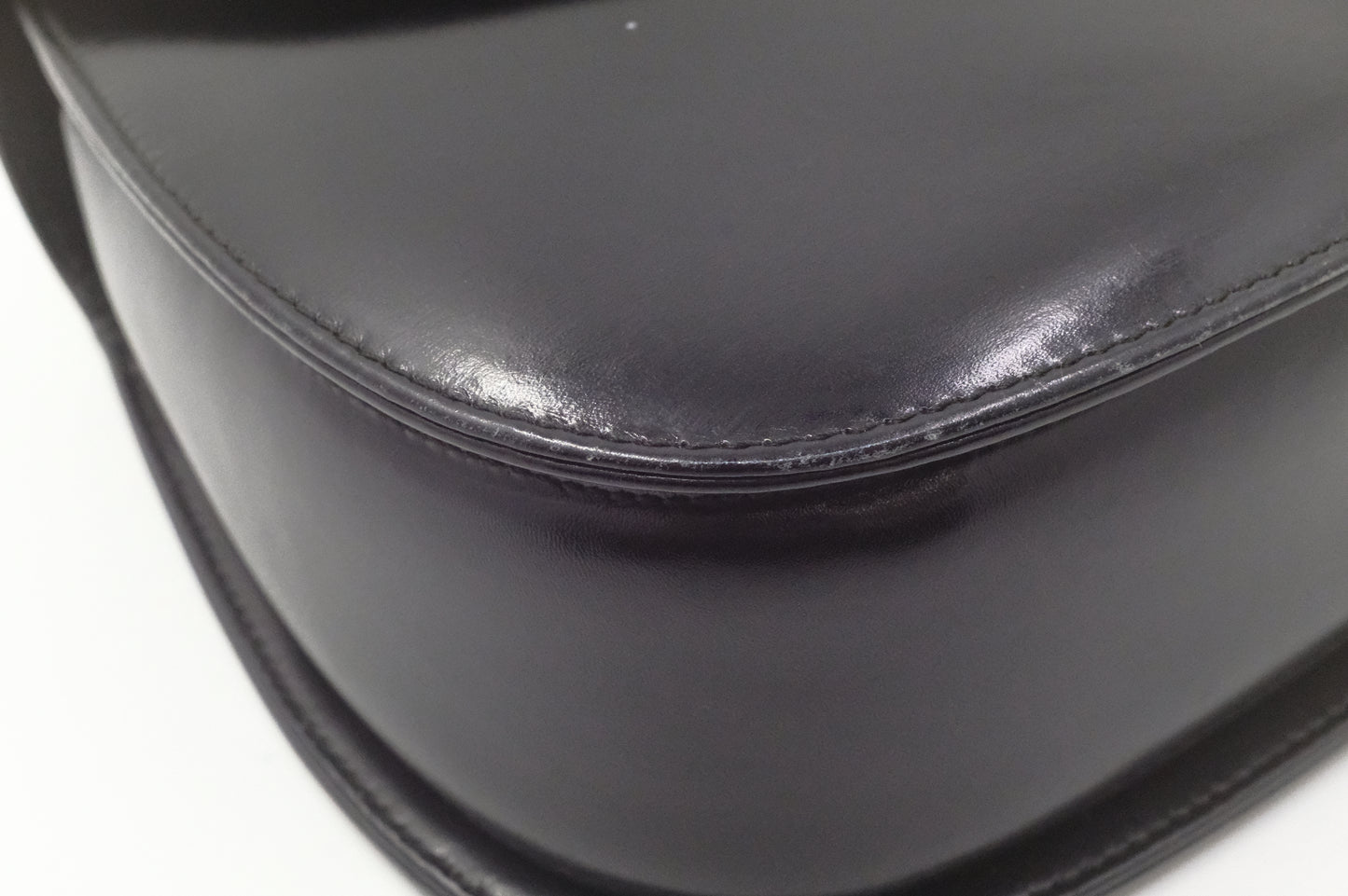 Gucci Since 1947 Bamboo Handbag in Black Leather