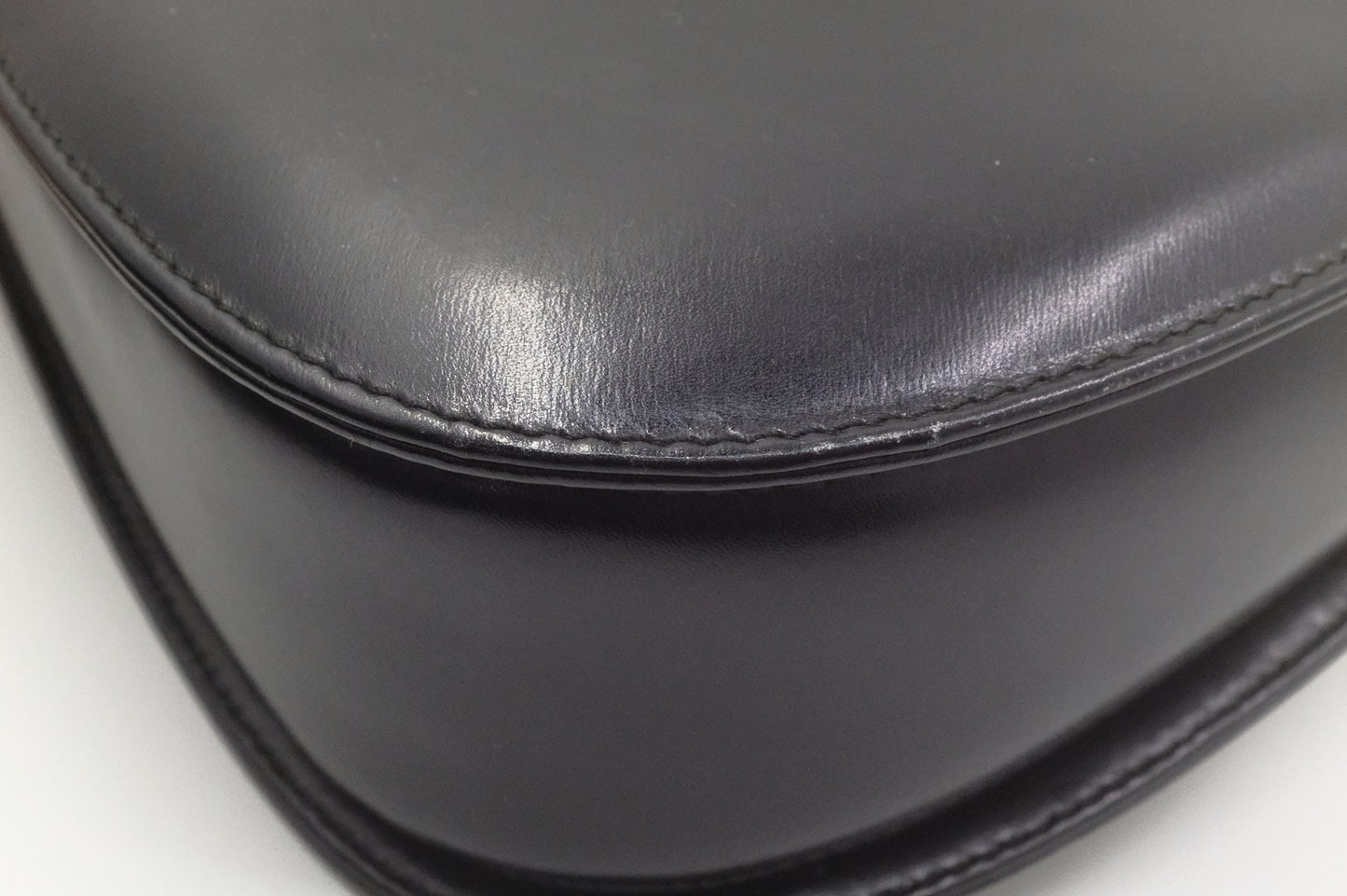 Gucci Since 1947 Bamboo Handbag in Black Leather