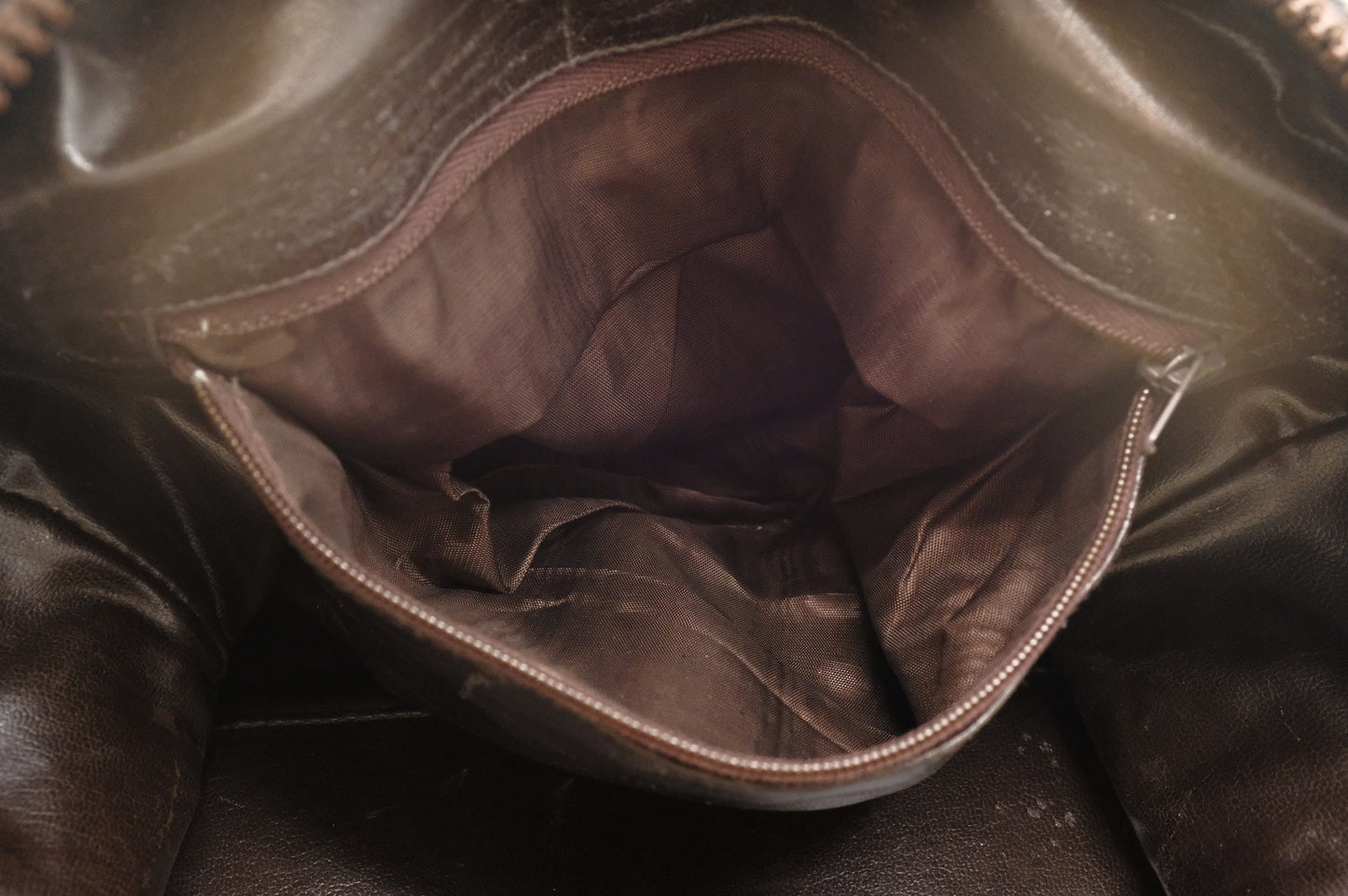 Celine Boston Bag in Brown Suede