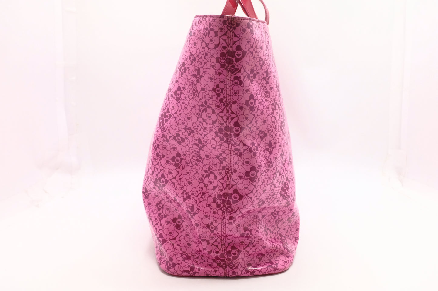 Louis Vuitton Cosmic Blossom Tote in Pink Vinyl Canvas
