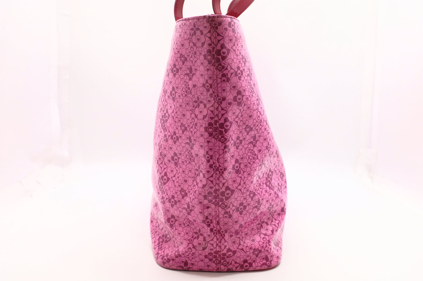 Louis Vuitton Cosmic Blossom Tote in Pink Vinyl Canvas