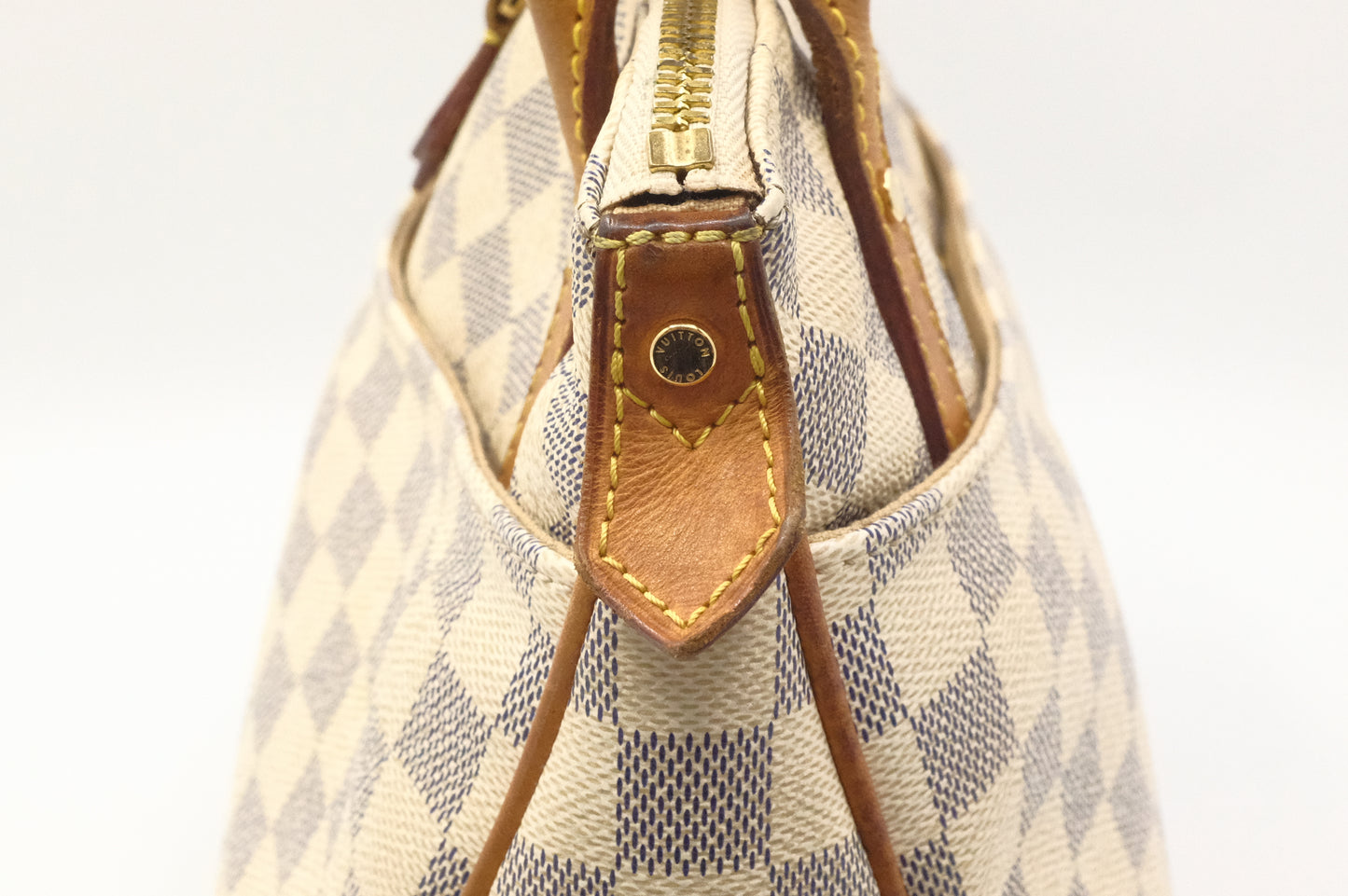 Louis Vuitton Figheri Shoulder Bag in Damier Azur Canvas