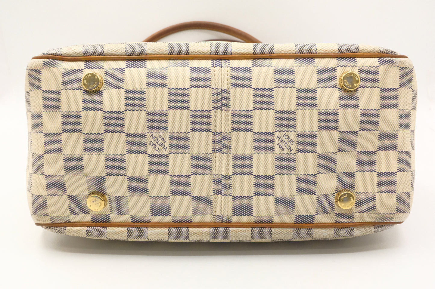Louis Vuitton Figheri Shoulder Bag in Damier Azur Canvas