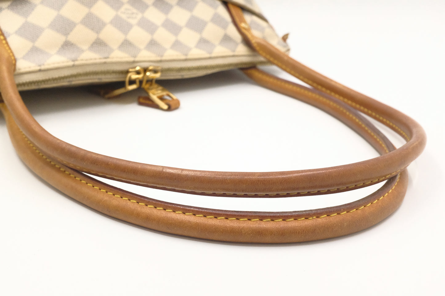 Louis Vuitton Figheri Shoulder Bag in Damier Azur Canvas