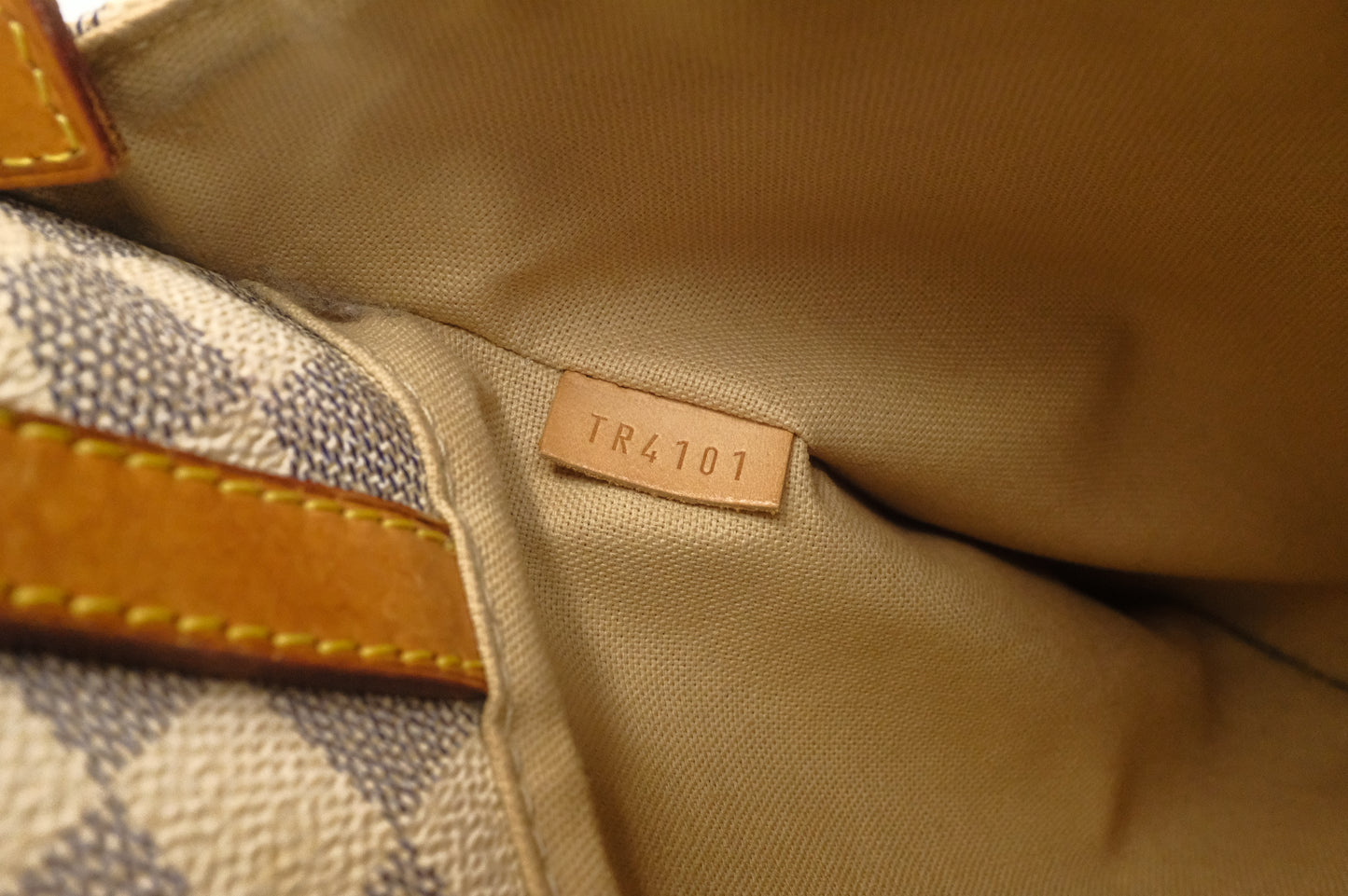 Louis Vuitton Figheri Shoulder Bag in Damier Azur Canvas