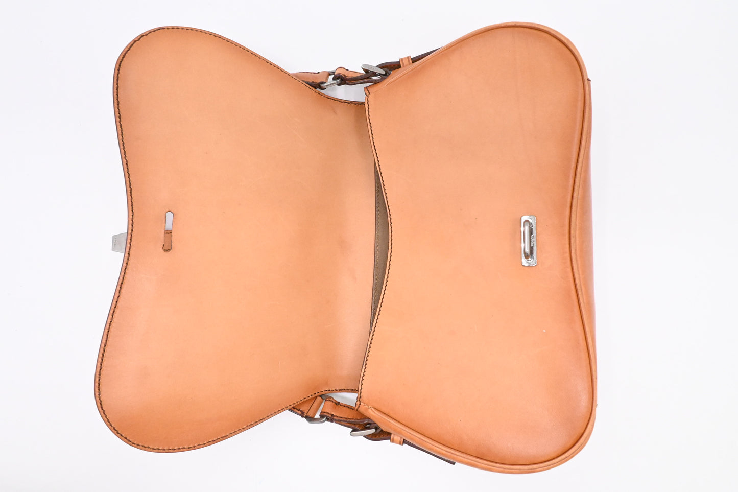 Prada Shoulder Bag in Brown Leather