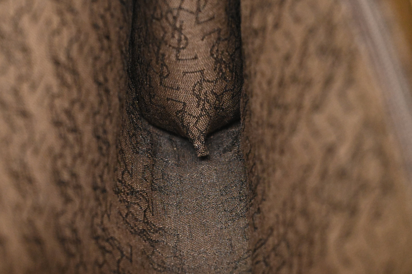 YSL Saint Laurent Clutch in Beige Leather