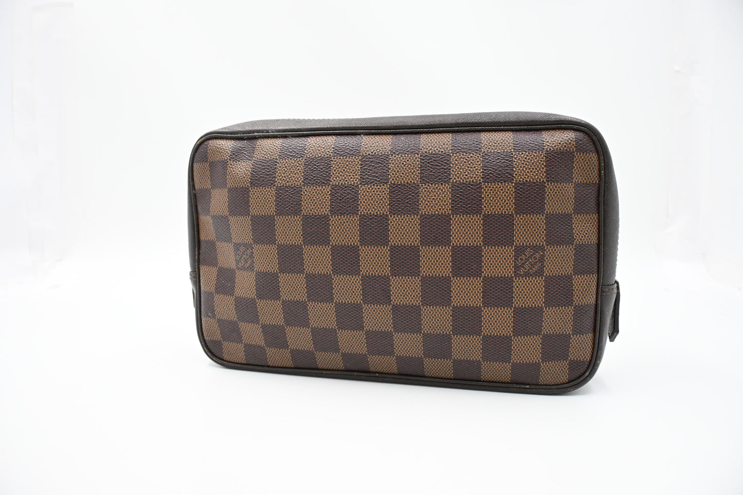 Louis Vuitton Trousse 25 in Damier Ebene Canvas