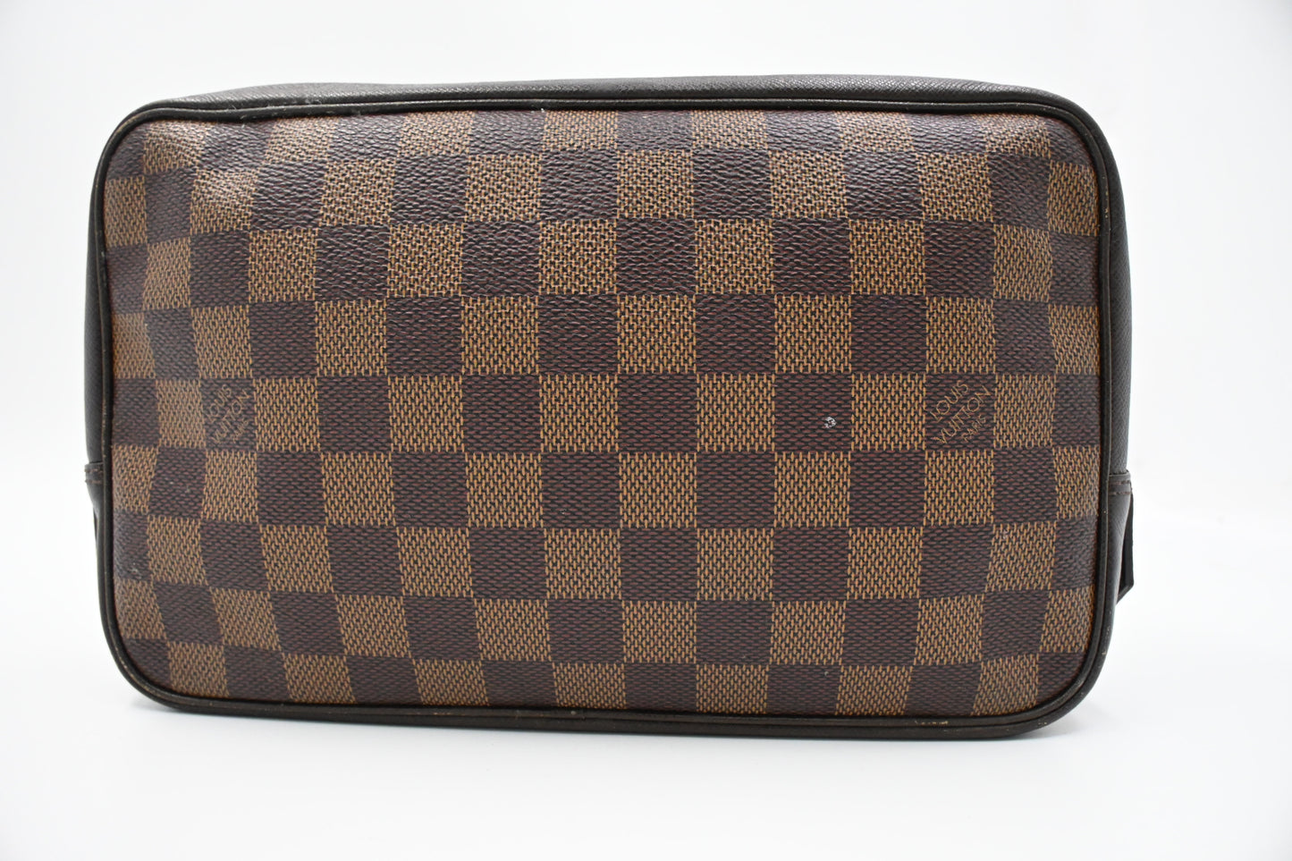 Louis Vuitton Trousse 25 in Damier Ebene Canvas