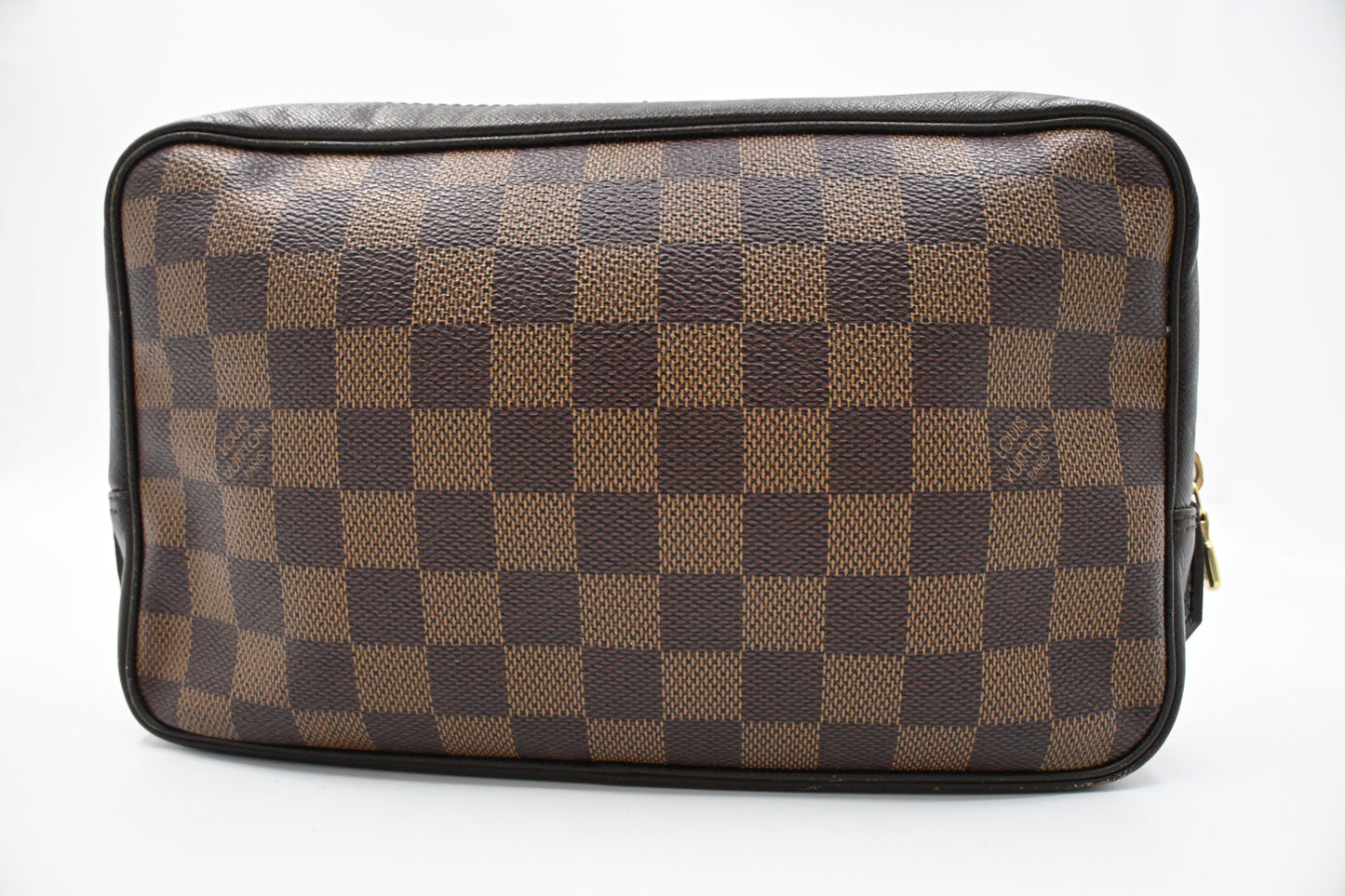 Louis Vuitton Trousse 25 in Damier Ebene Canvas