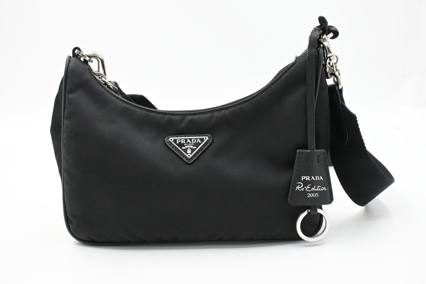 Prada Re-Edition 2005 in Black Nylon
