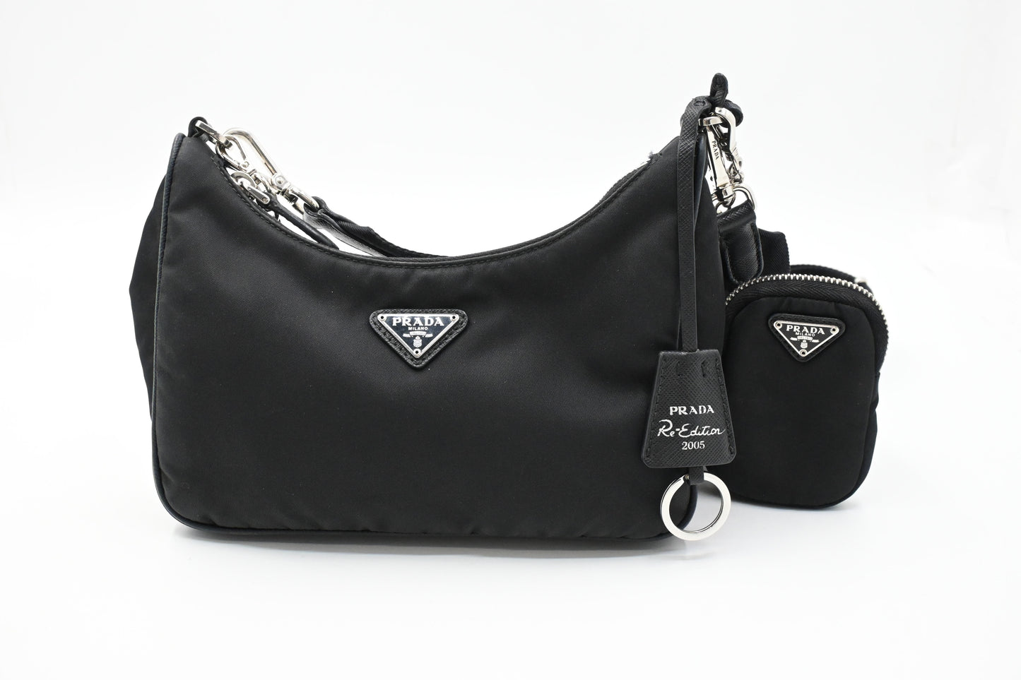 Prada Re-Edition 2005 in Black Nylon