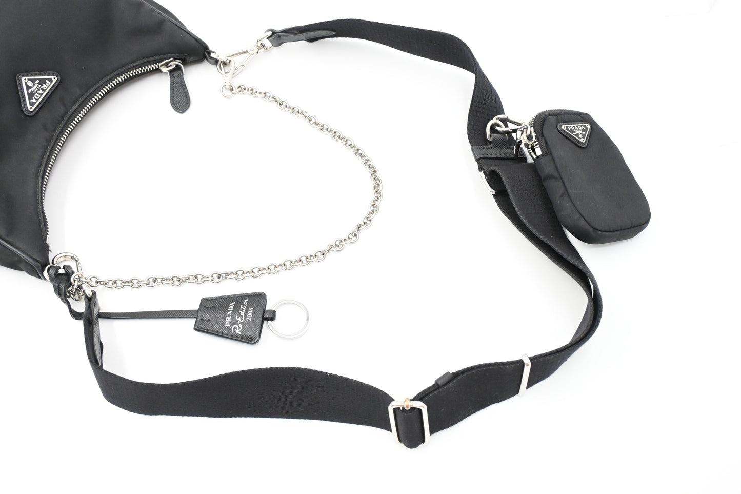 Prada Re-Edition 2005 in Black Nylon