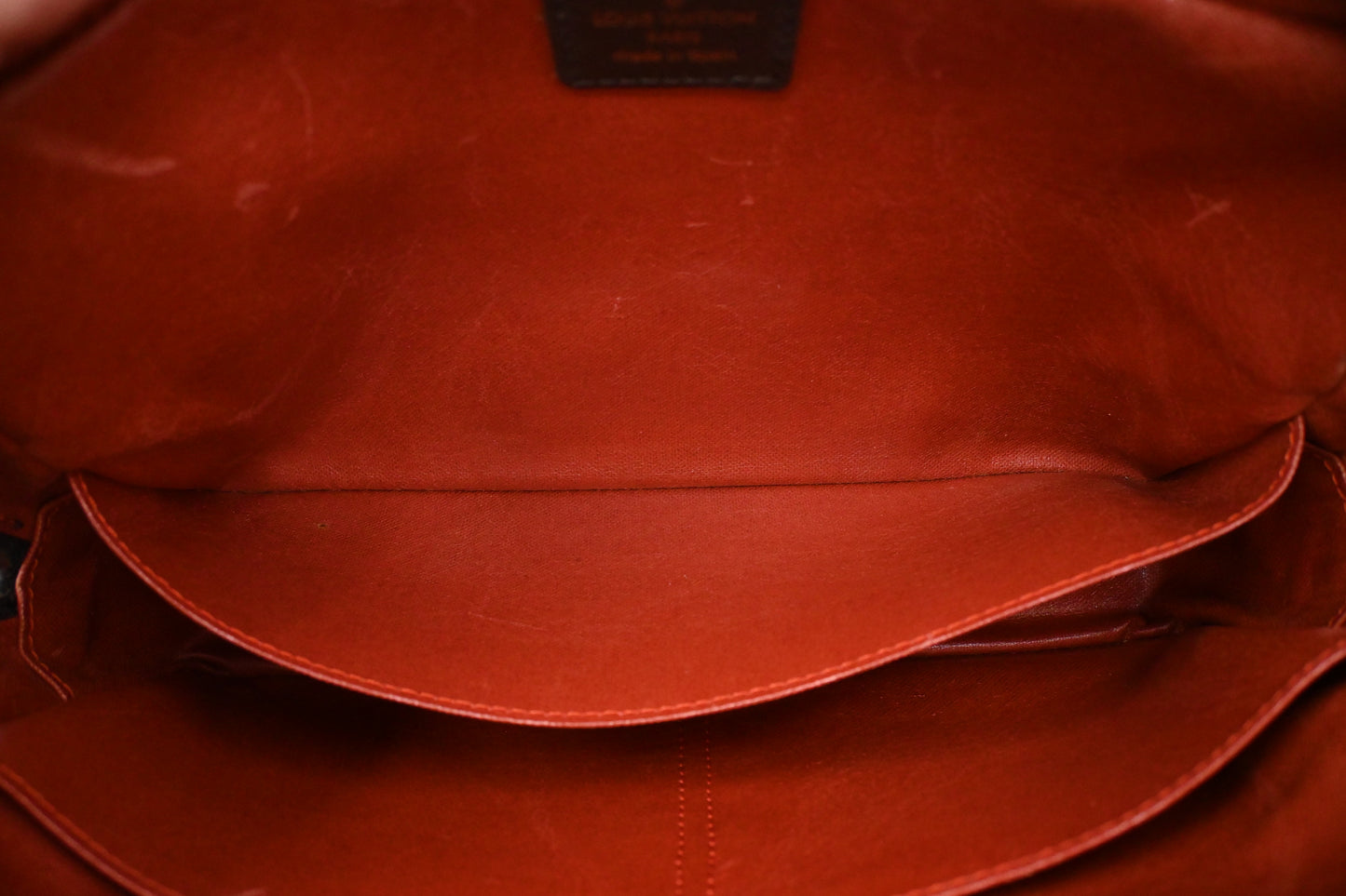 Louis Vuitton Trousse 25 in Damier Ebene Canvas