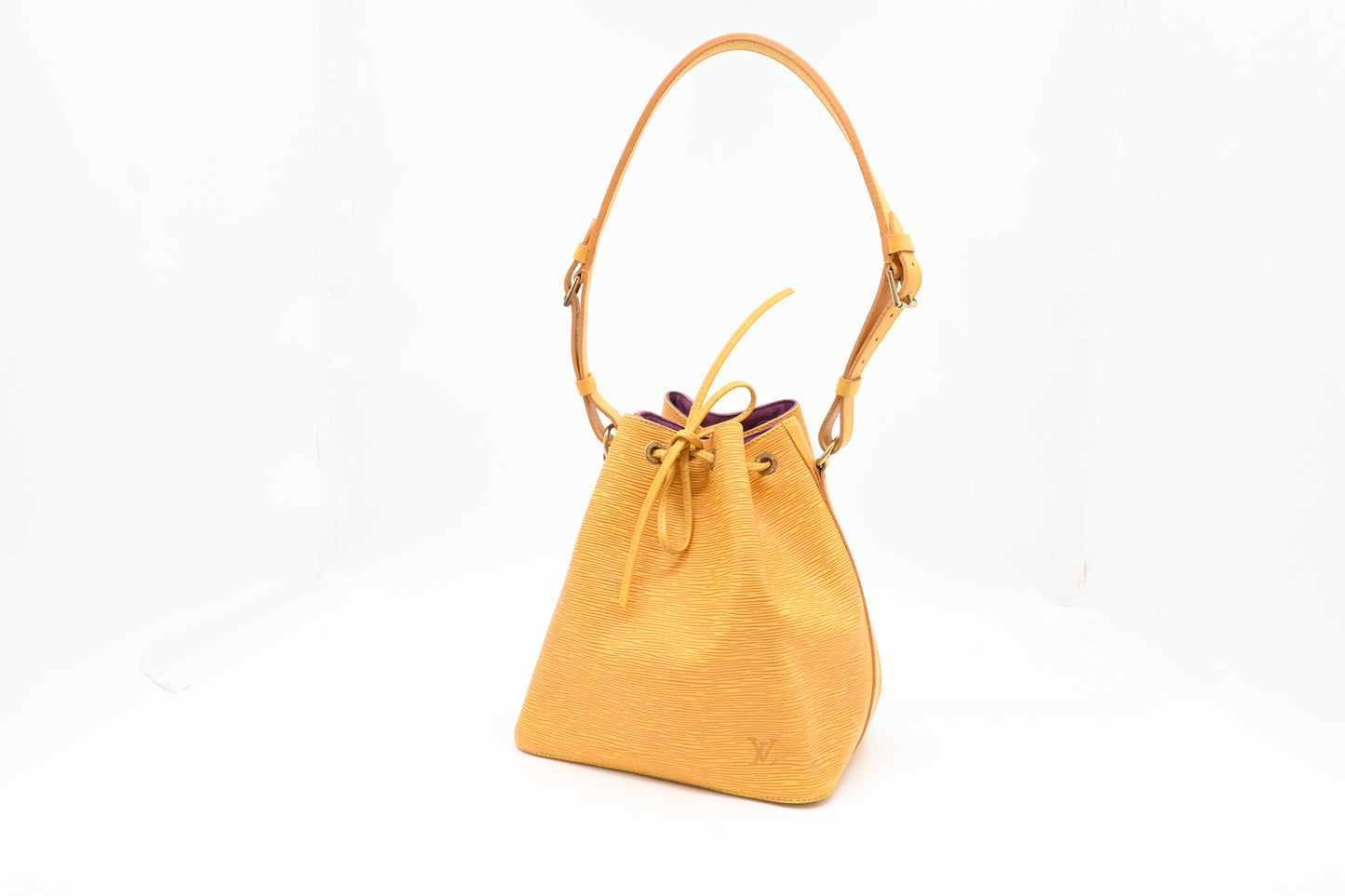 Louis Vuitton Petit Noe in Yellow Epi Leather