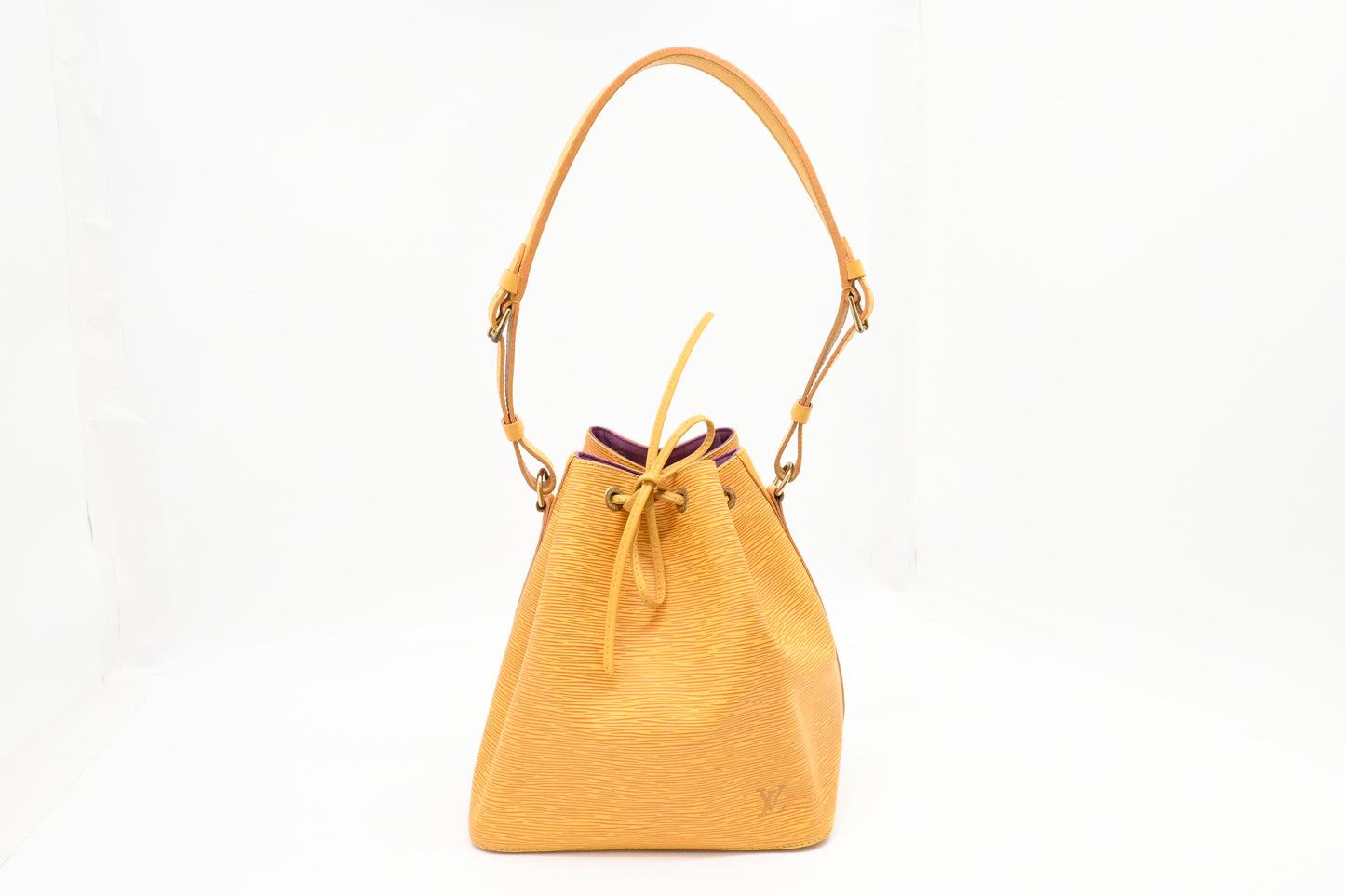 Louis Vuitton Petit Noe in Yellow Epi Leather