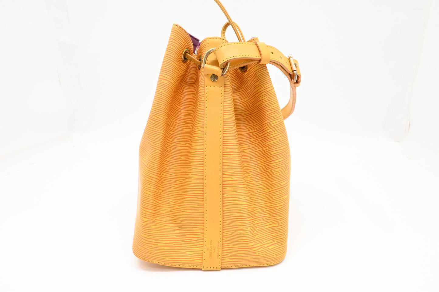 Louis Vuitton Petit Noe in Yellow Epi Leather