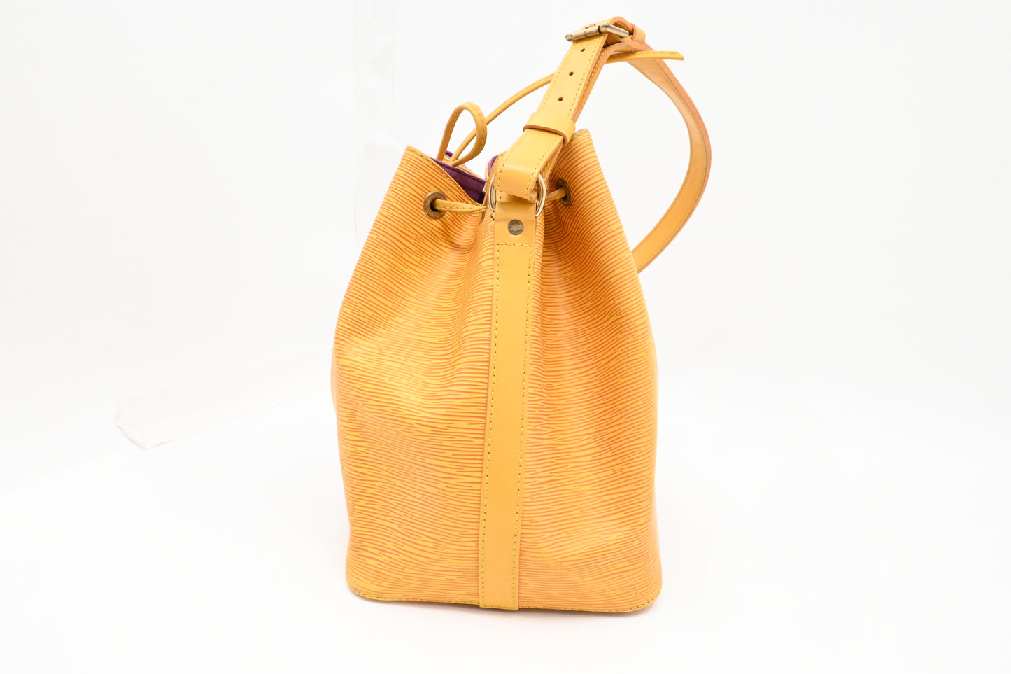 Louis Vuitton Petit Noe in Yellow Epi Leather