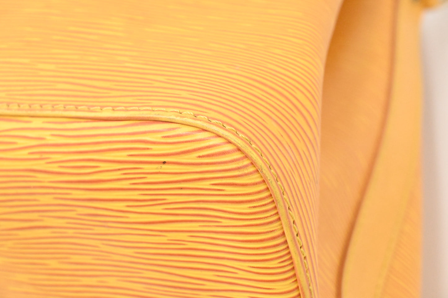 Louis Vuitton Petit Noe in Yellow Epi Leather