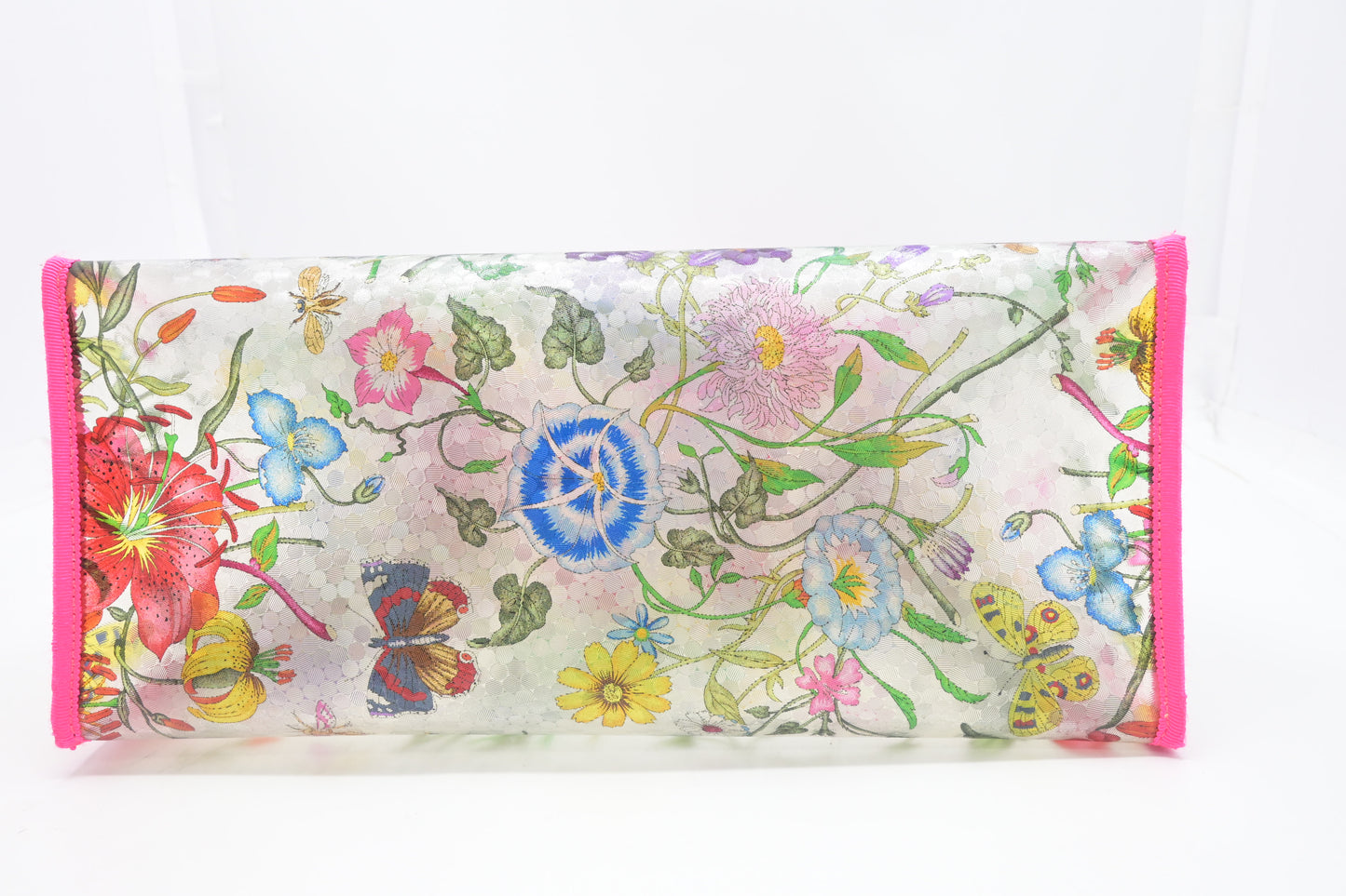 Gucci Tote in Clear Flora Vinyl
