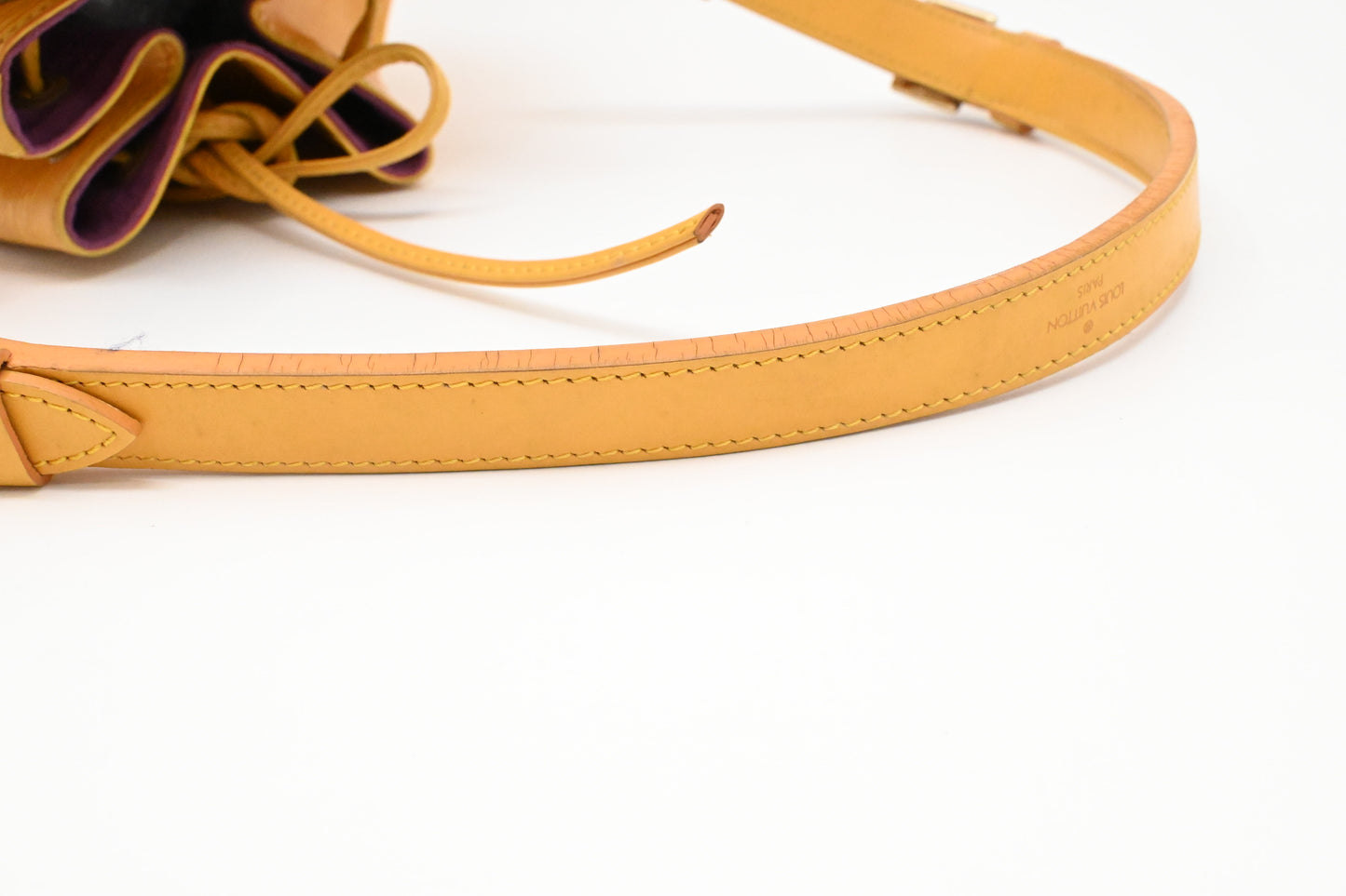 Louis Vuitton Petit Noe in Yellow Epi Leather