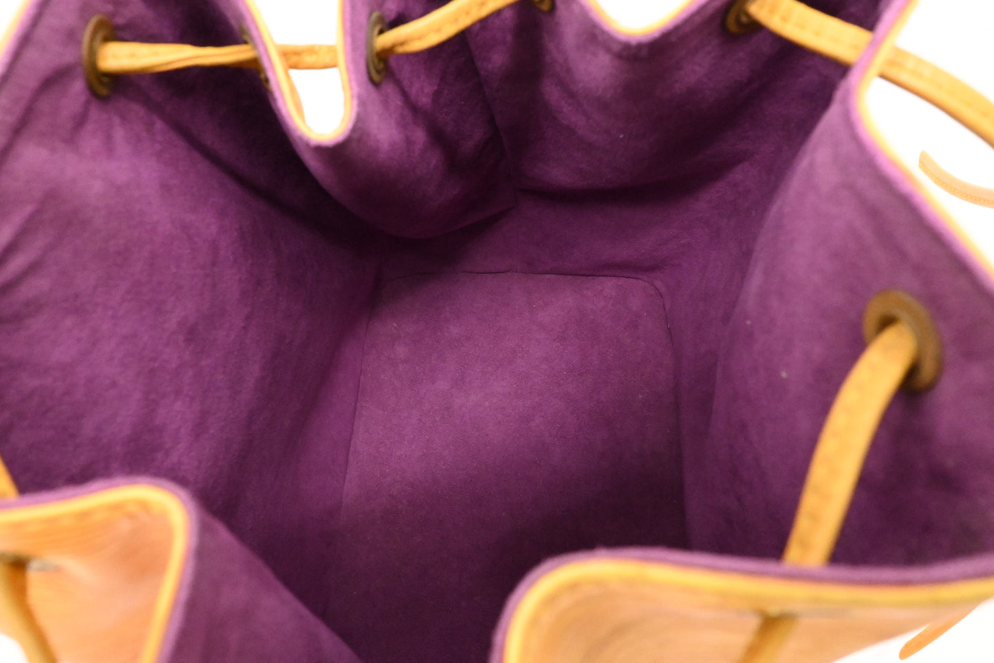 Louis Vuitton Petit Noe in Yellow Epi Leather