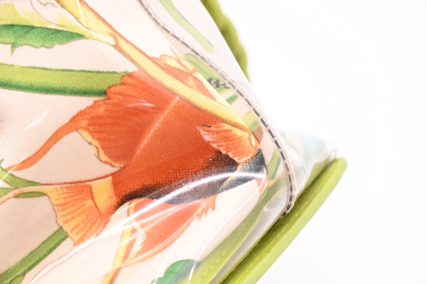 Ferragamo Handbag in Floral Print Coated Canvas